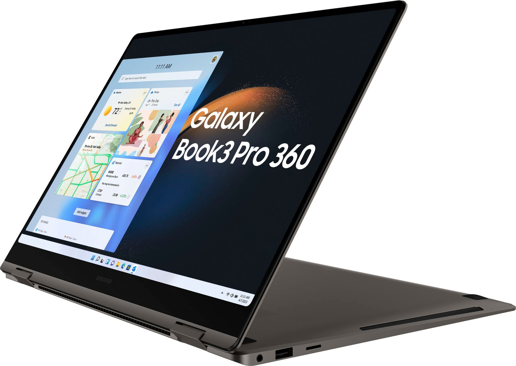 Samsung Convertible Notebook »Galaxy Book3 Pro 360«, 40,62 cm, / 16 Zoll, Intel, Core i7, Iris Xe Graphics, 512 GB SSD
