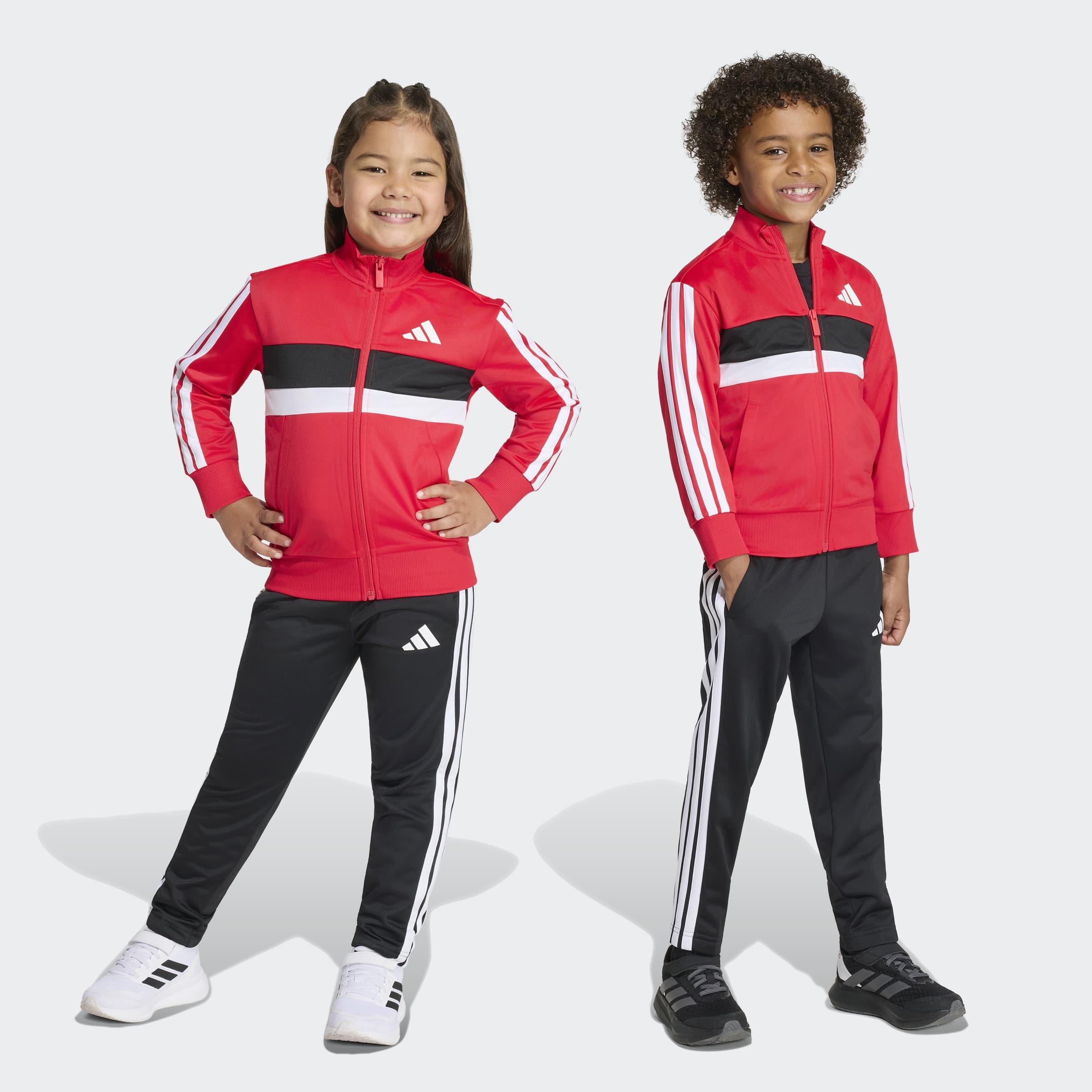 adidas Sportswear Trainingsanzug »SEASONAL ESSENTIALS TIBERIO 3-STREIFEN TRICOT KIDS« 2