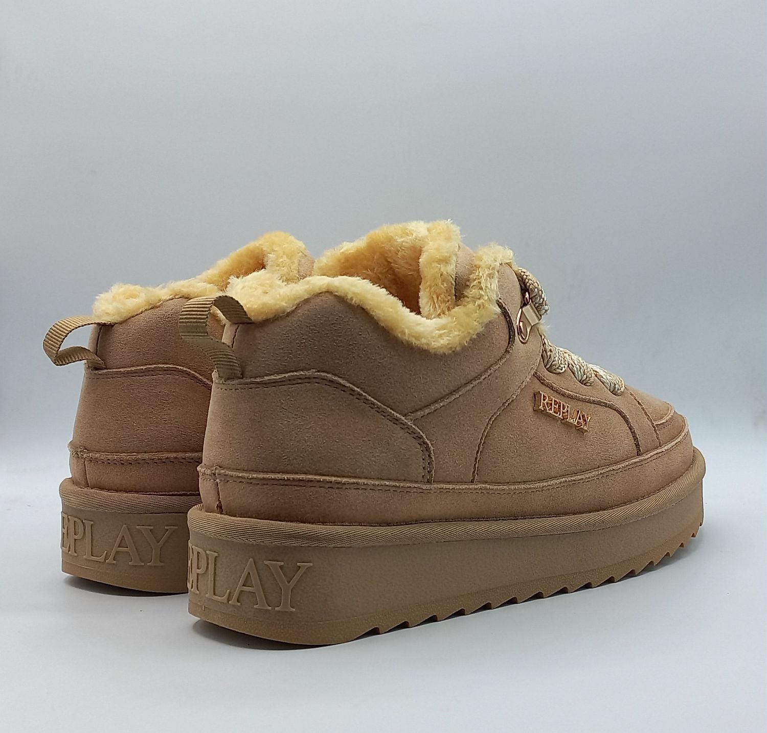 Replay Schnürschuh »SANTA RUN«  Sneaker, Plateauschuh mit seitlichem Label