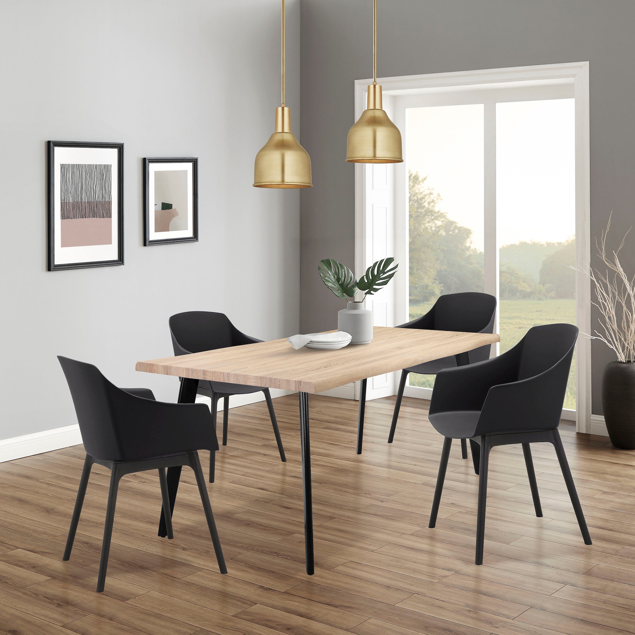 INOSIGN Esszimmerstuhl »Granhult«, 2 St., im 2er Set, Sitzschale und Gestell aus Kunststoff, Sitzhöhe 48 cm