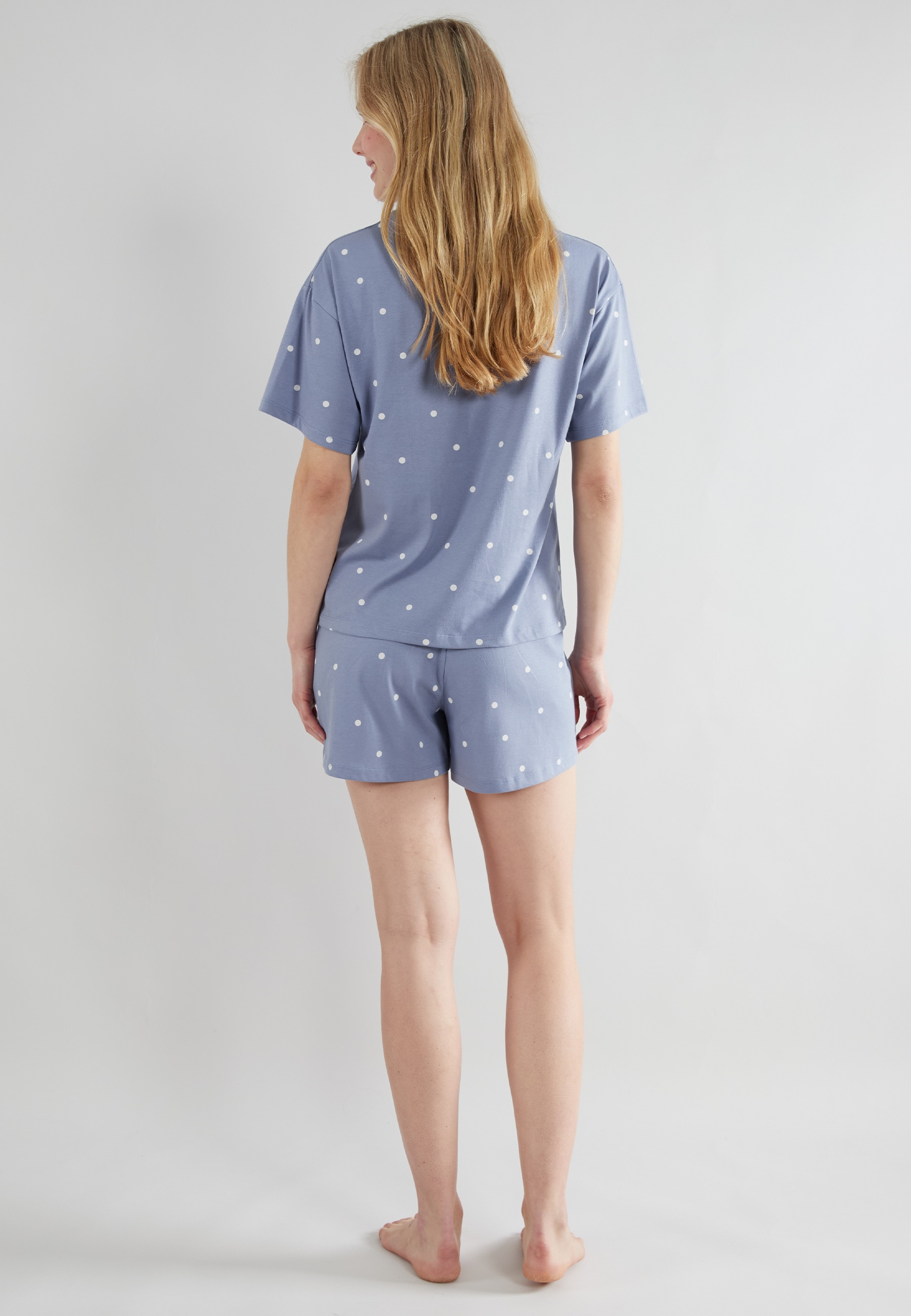 TOM TAILOR Shorty »Charlotte«, (2 tlg.), Allover gepunktet