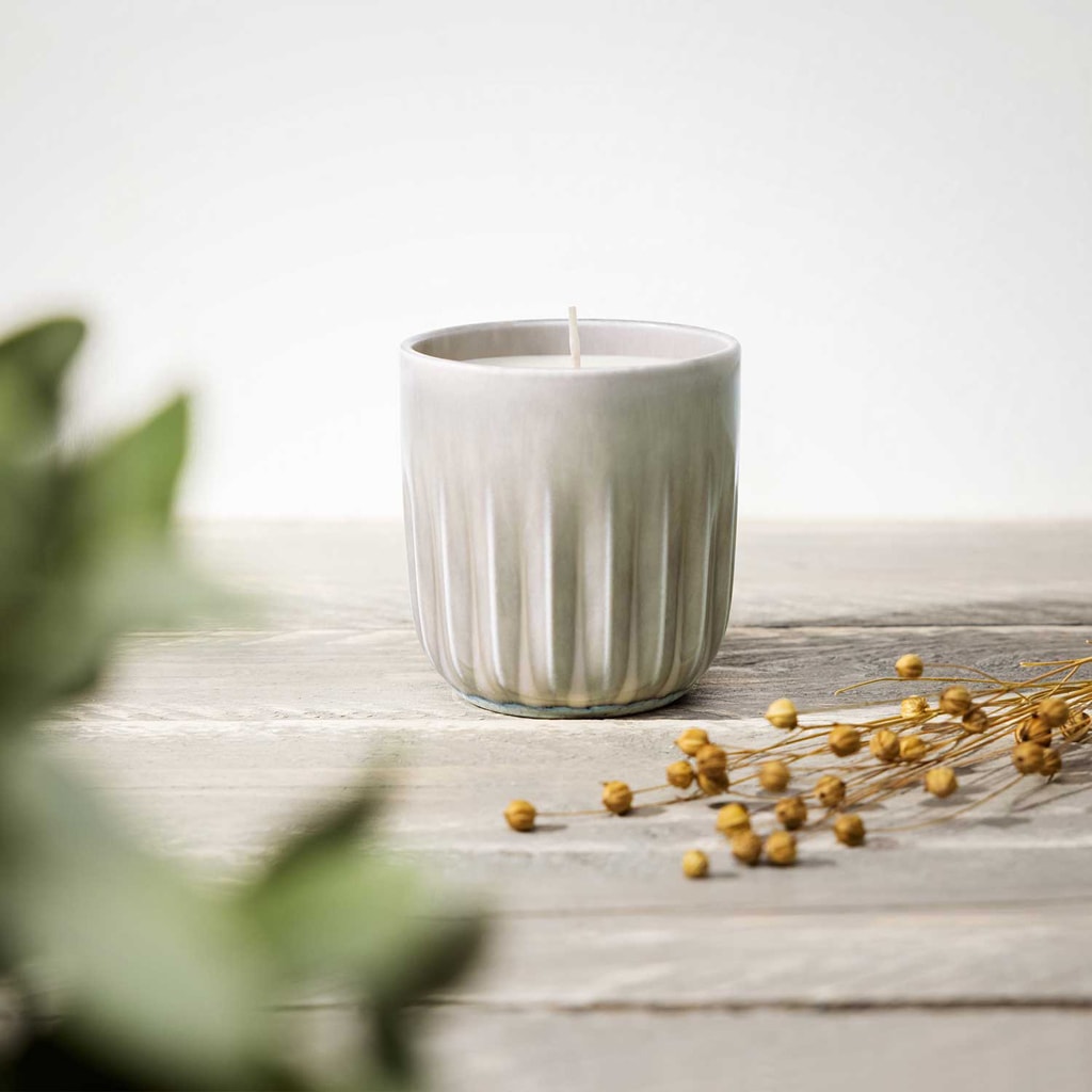 like. by Villeroy & Boch Duftkerze »Duftkerze Beach Vibes Perlemor Home Sand ø 8,5 x 9 cm beige«