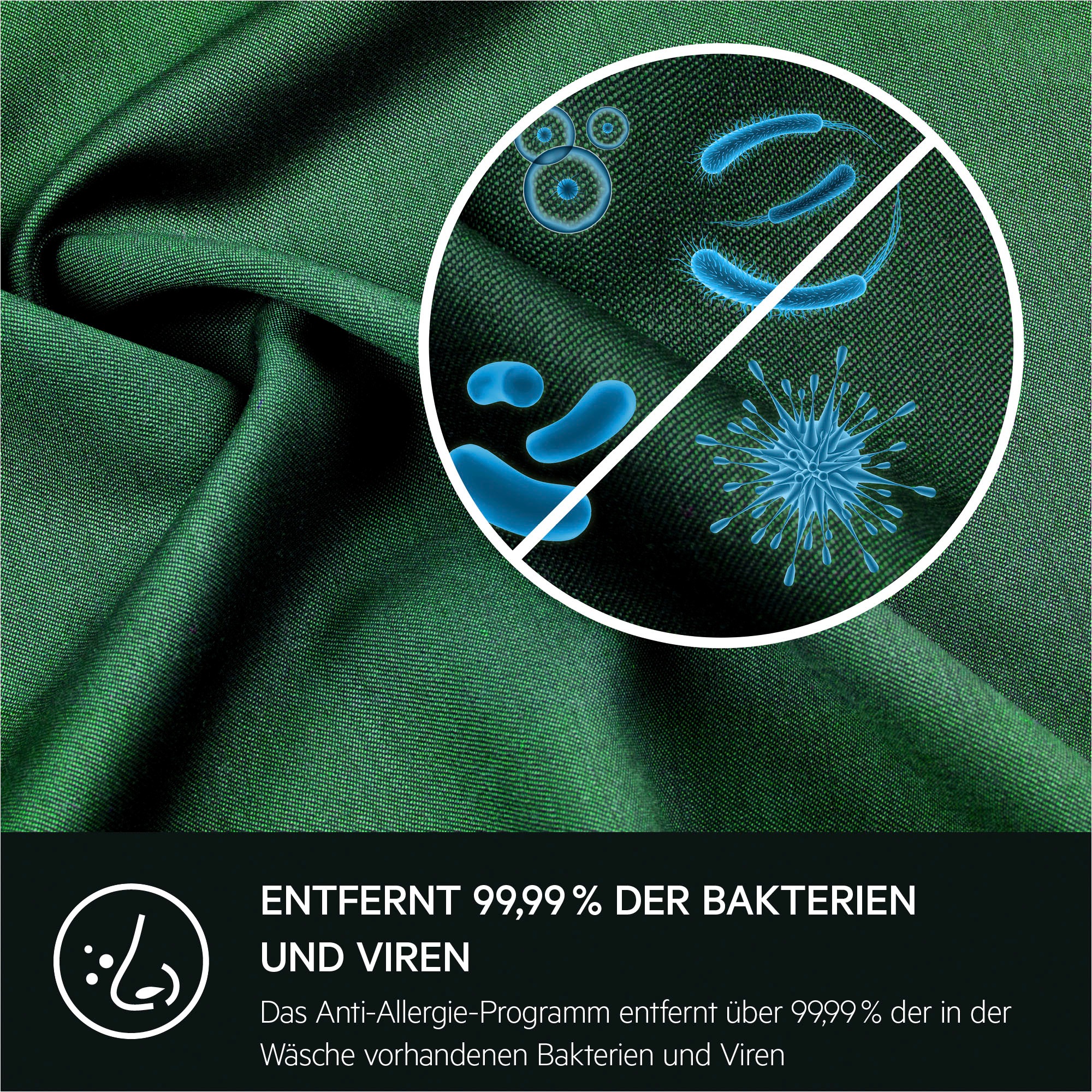 AEG Waschmaschine »L6FBA51680«, 8 kg, 1600 U/min, Hygiene-/ Anti-Allergie Programm mit Dampf
