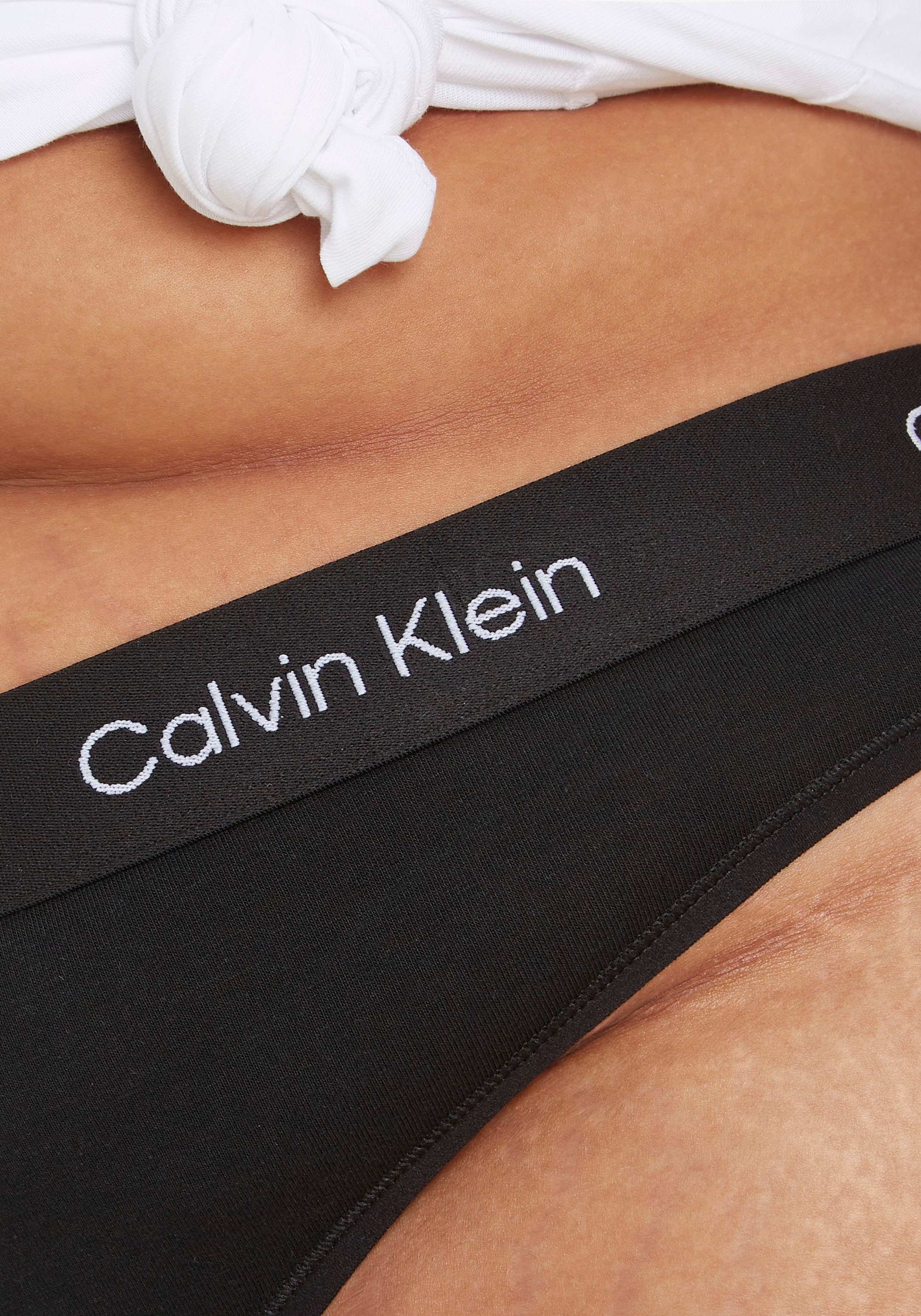 Calvin Klein T-String »MODERN Size Plus in (FF)«, ♕ THONG bei Größen