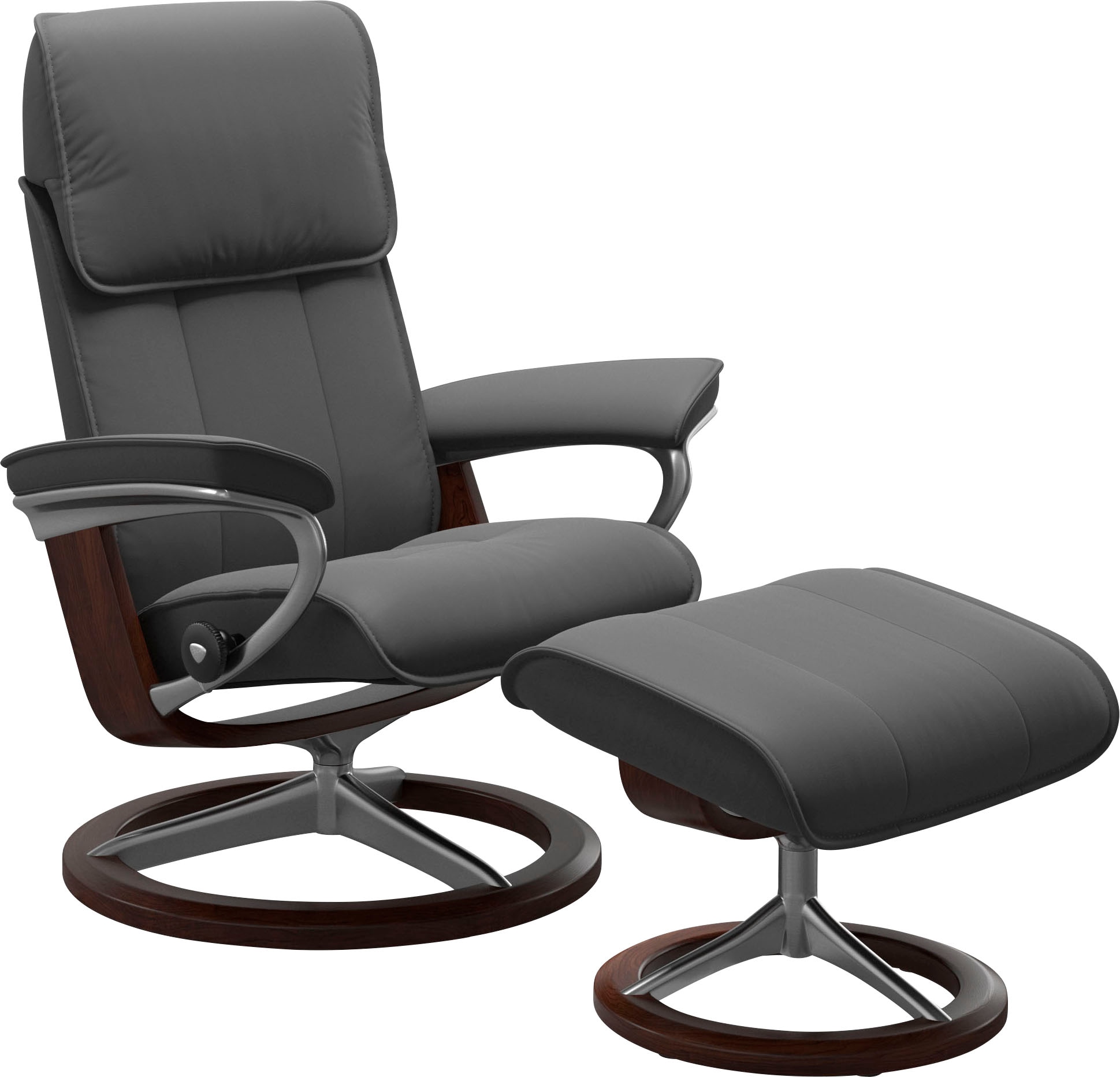 Stressless® Fußhocker »Admiral«, mit Signature Base, Gestell Braun