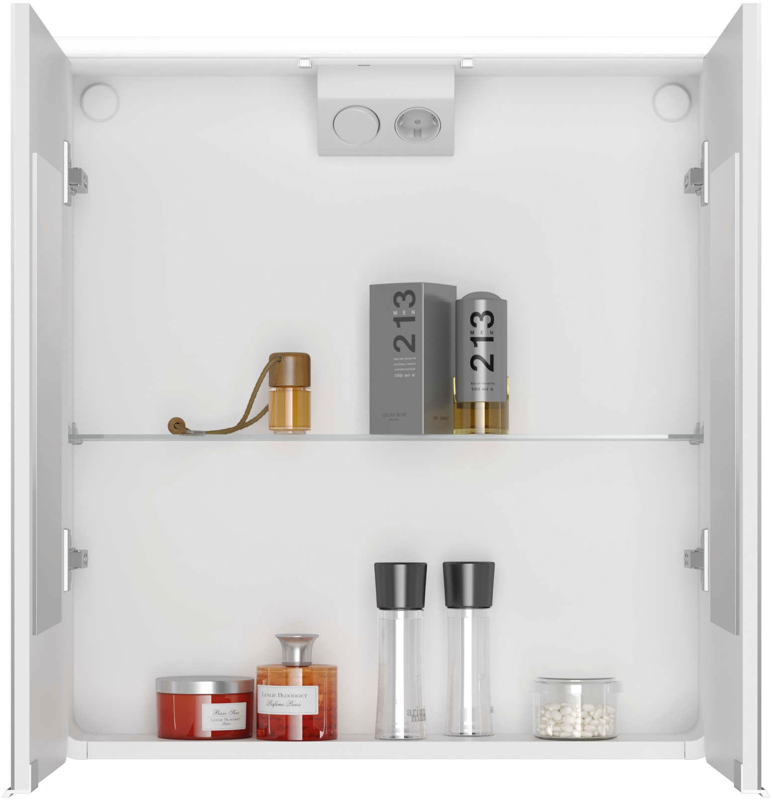 jokey Spiegelschrank »Xanto Line«, weiß, 63 cm Breite