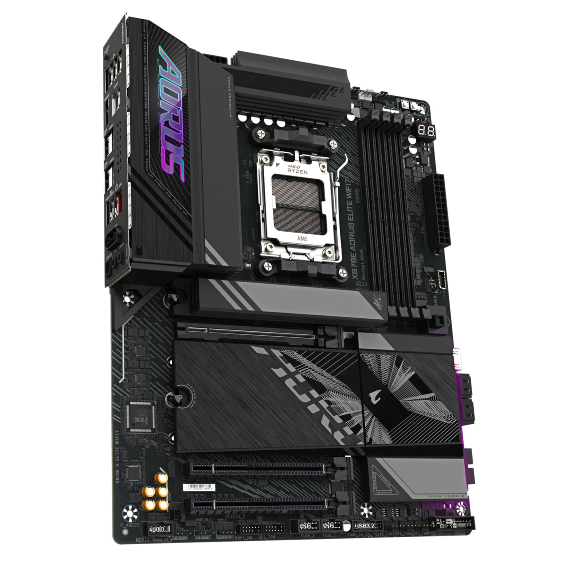 Gigabyte Mainboard »X870I AORUS PRO ICE Mainboard - Unterstützt AMD Ryzen 9000er-Serie CPU«