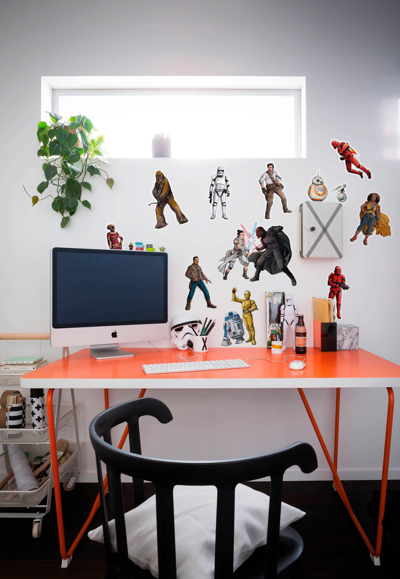 Komar Wandtattoo »Star Wars Heroes Villains - Größe 50 x 70 cm« selbstklebend, Wandsticker, Kinderzimmer