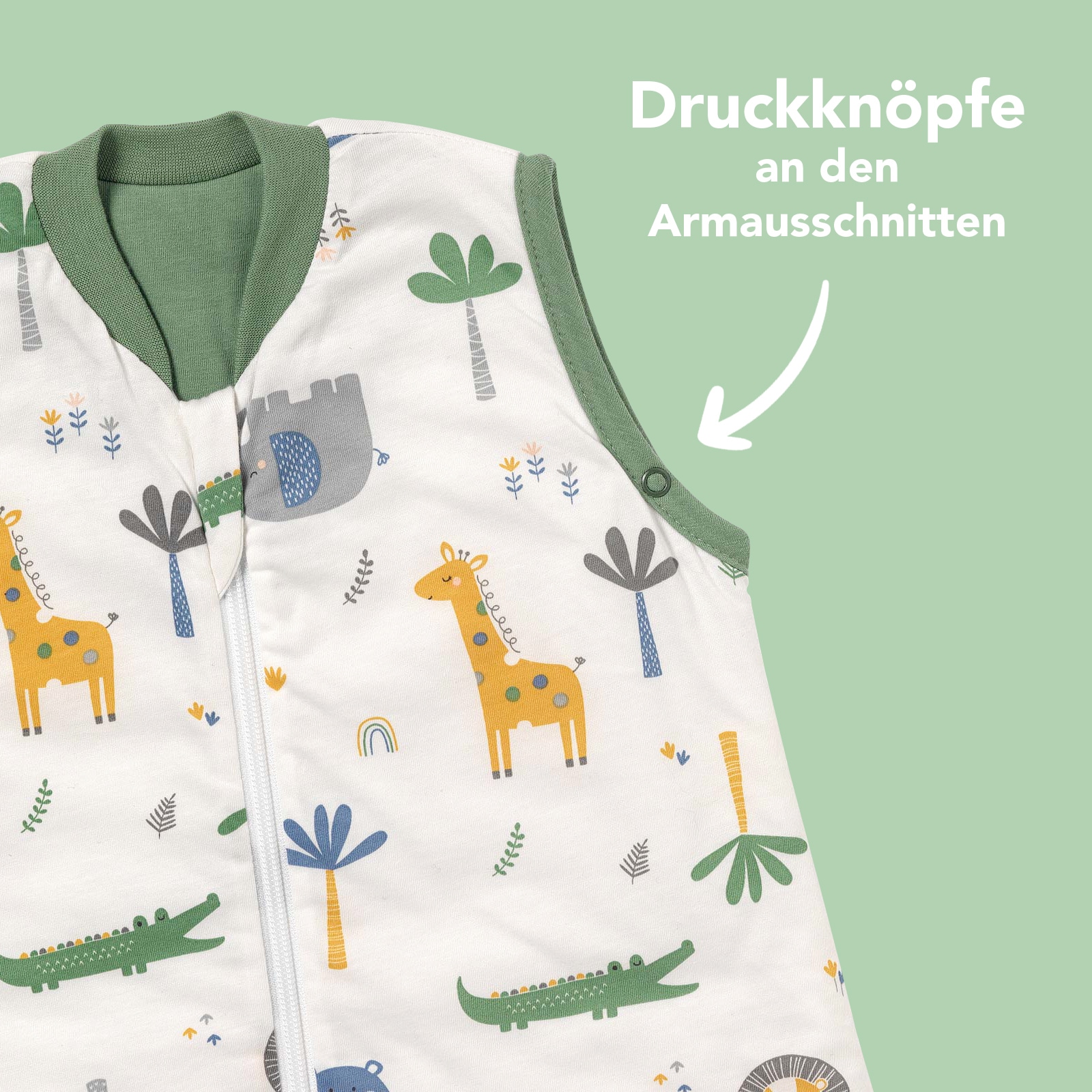 Schlummersack Babyschlafsack »Schlafsack mit Füßen 1.0 Tog«