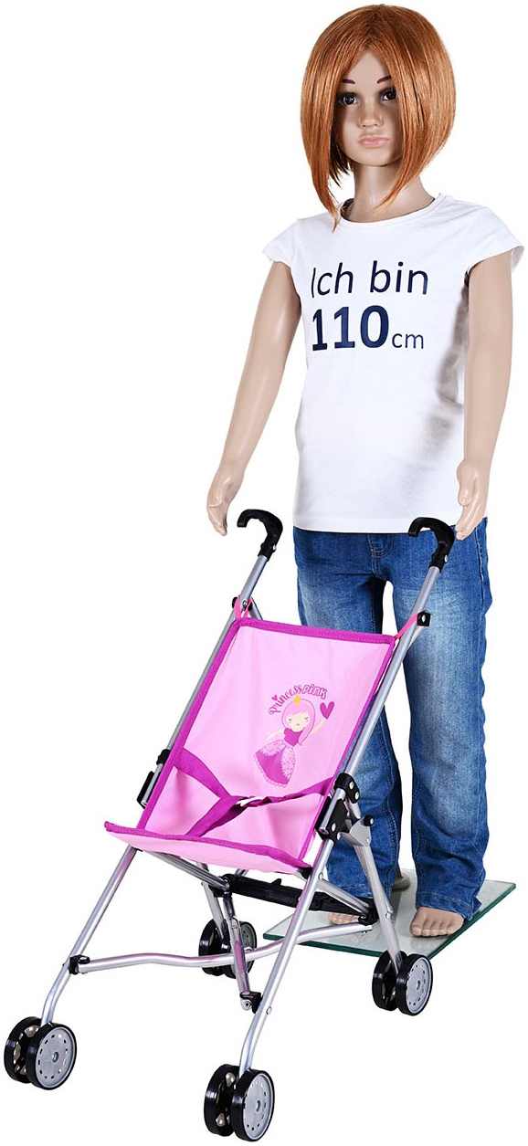 Knorrtoys® Puppenbuggy »Sim -  princess pink«