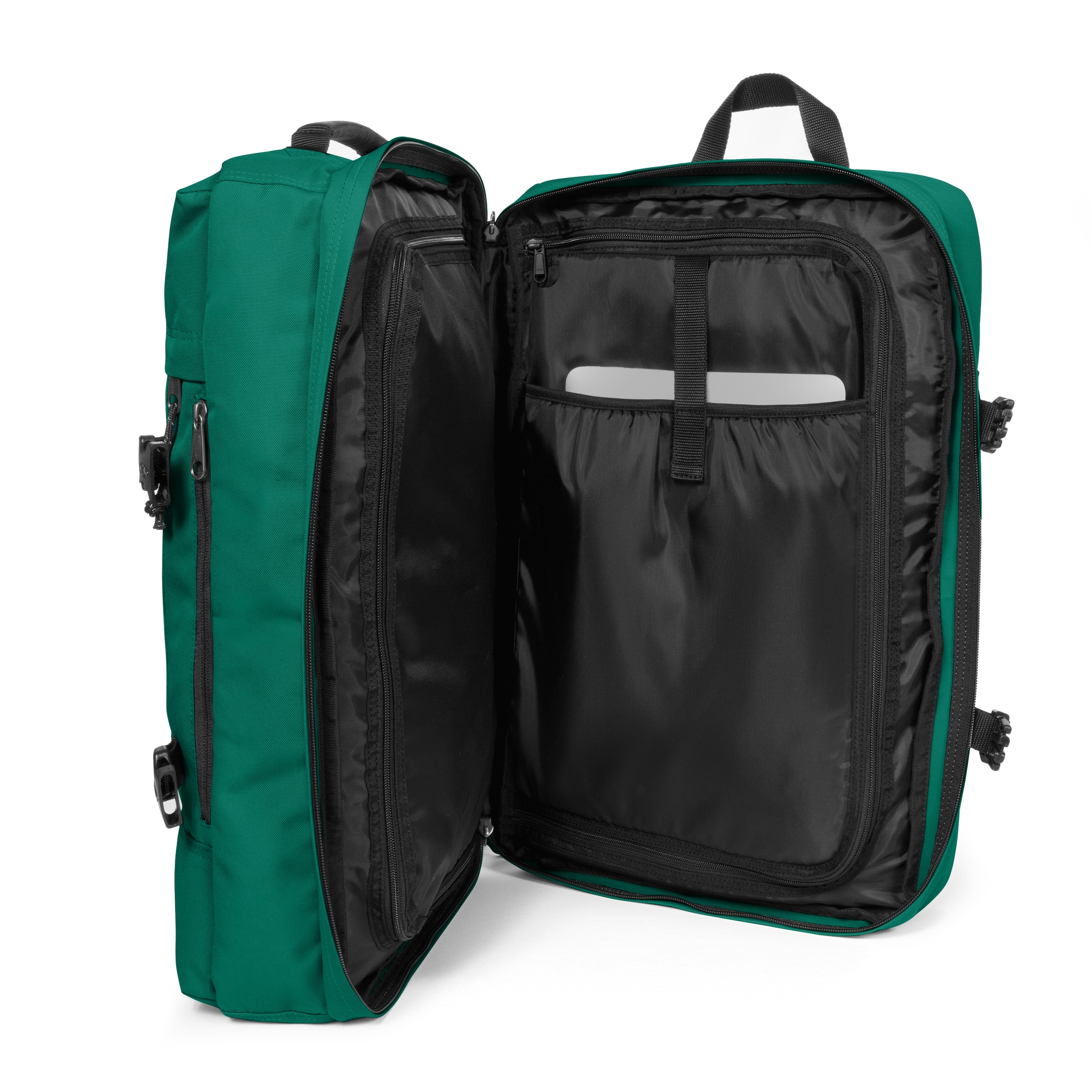 Eastpak Weichgepäck-Trolley »TRAVELPACK Tarp Dust Blue« 42 l Unisex Reisegepäck, Duffle-Tasche, Freizeitrucksack mit Tragegriffen