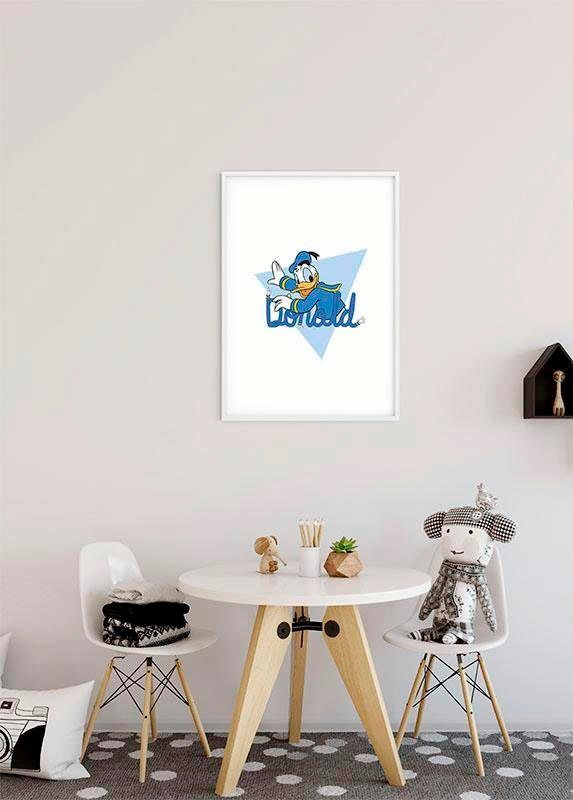 Kinderzimmer, Schlafzimmer, Triangle«, Duck Komar (1 Garantie kaufen St.), mit online Poster | 3 Jahren »Donald Disney, Wohnzimmer XXL