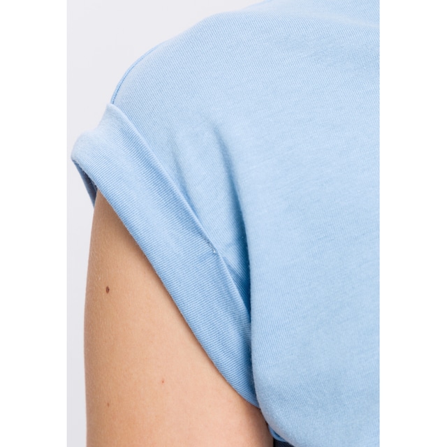 Flashlights T-Shirt, (2er-Pack), mit überschnittenen Schultern & kleinem  Ärmelaufschlag bei ♕