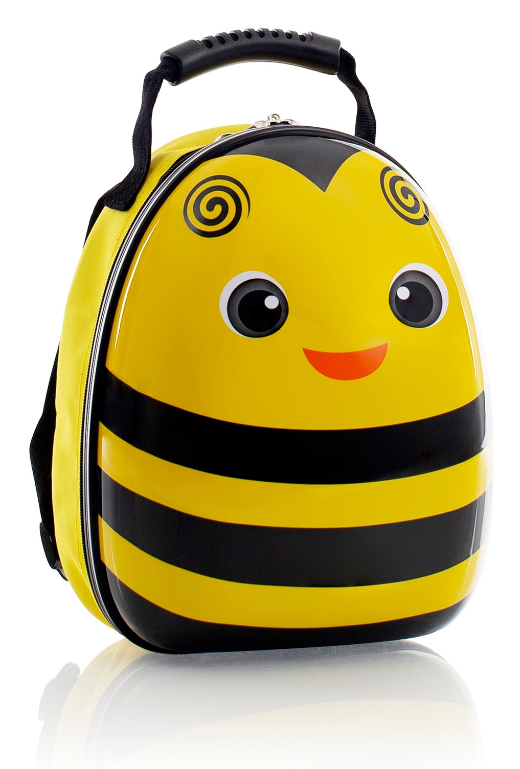 Heys Kinderkoffer »Super Tots, 46 cm, Hummel« Set, Kinderkoffer und Rucksack, 2 Stk. tlg. 31 l 2 Rollen Heys x Joachim Llambi Kindertrolley Kinder Reisegepäck