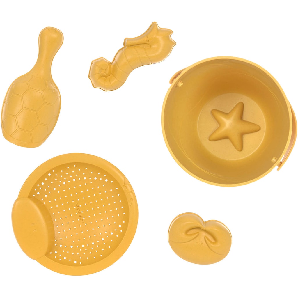 LÄSSIG Sandform-Set »Sandspielzeug 5er Set Water Friends, yellow«, (Set, 5 tlg.)