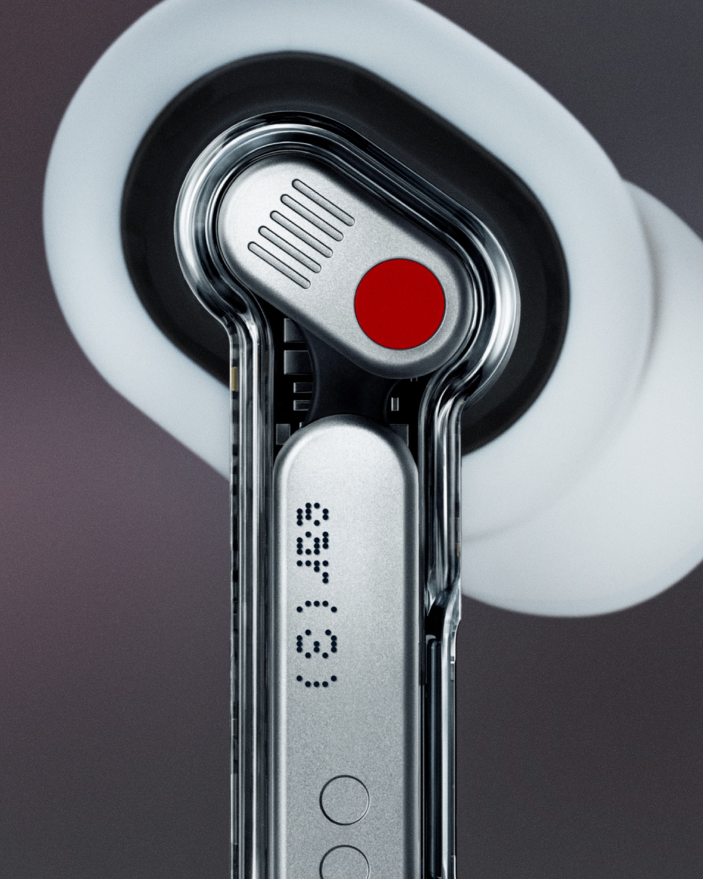 NOTHING wireless In-Ear-Kopfhörer »Ear (3)« Bluetooth Active Noise Cancelling (ANC) | Echo Noise Cancellation | integrierte Steuerung für Anrufe und Musik