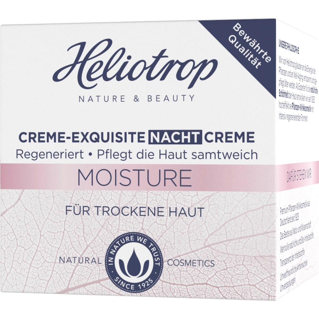 HELIOTROP Nachtcreme »Moisture Creme-Exquisite«