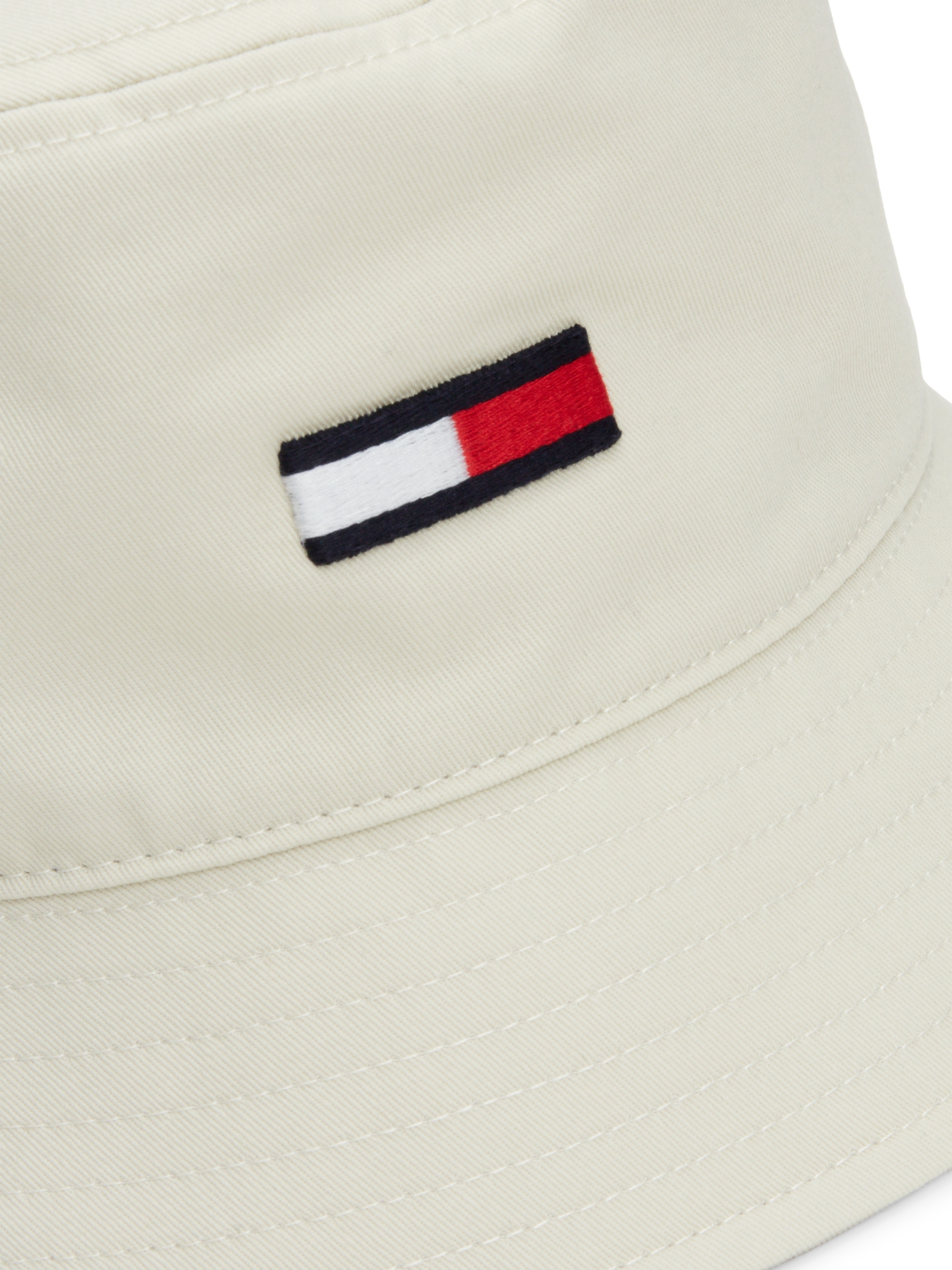 Tommy Jeans Fischerhut »TJW ELONGATED FLAG BUCKET HAT«, mit Logostickerei