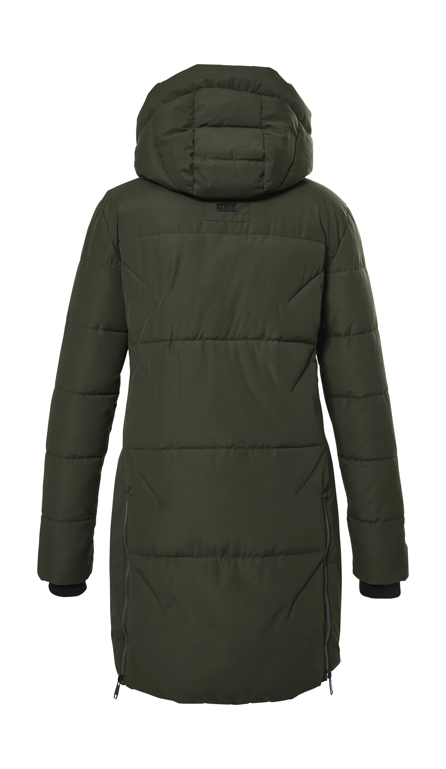 G.I.G.A. DX by killtec Steppmantel »GW 15 WMN QLTD PRK«, Wasserabweisender, winddichter Damenparka mit großer Kapuze