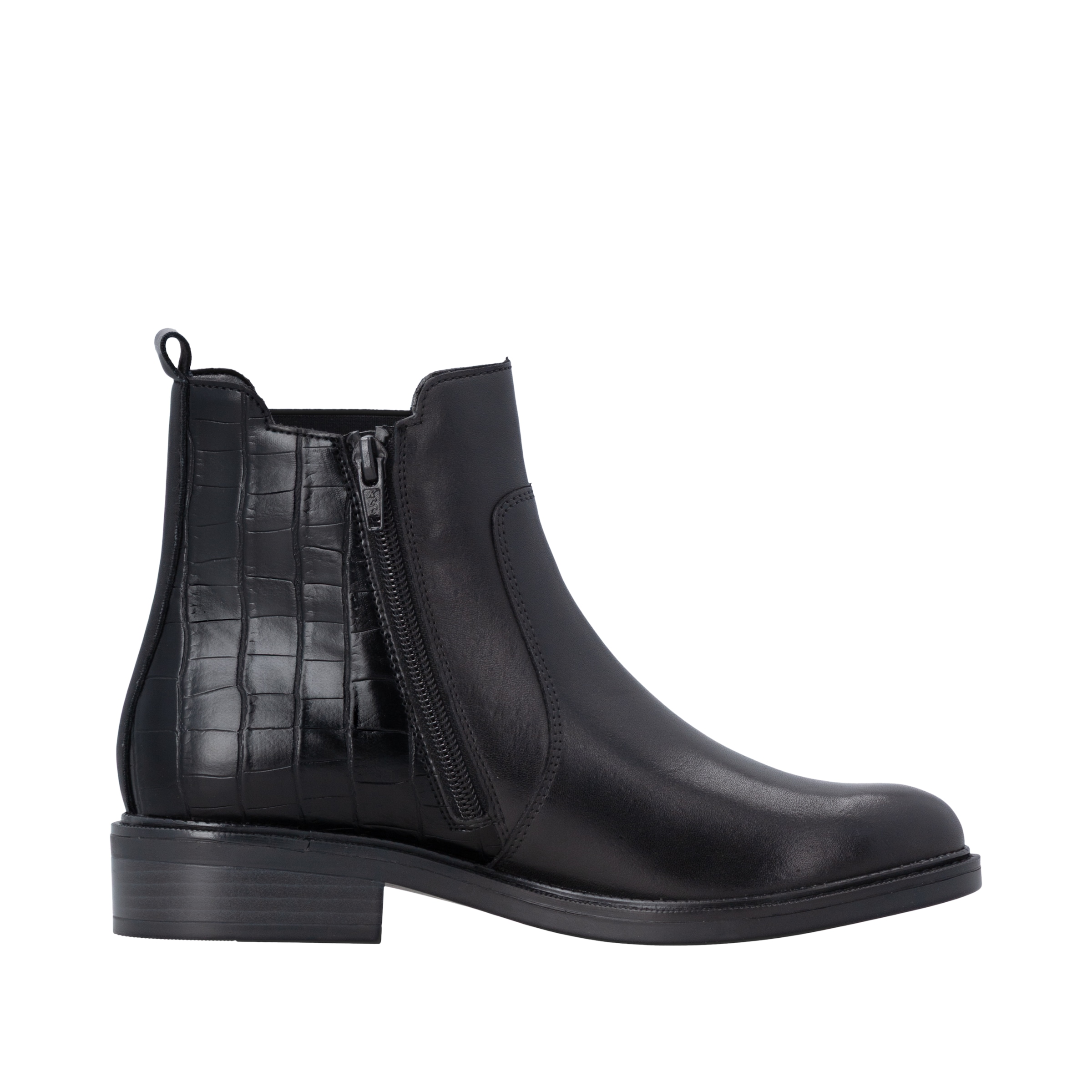 Remonte Chelseaboots  Stiefelette, Business-Boots mit Stretch, Blockabsatz