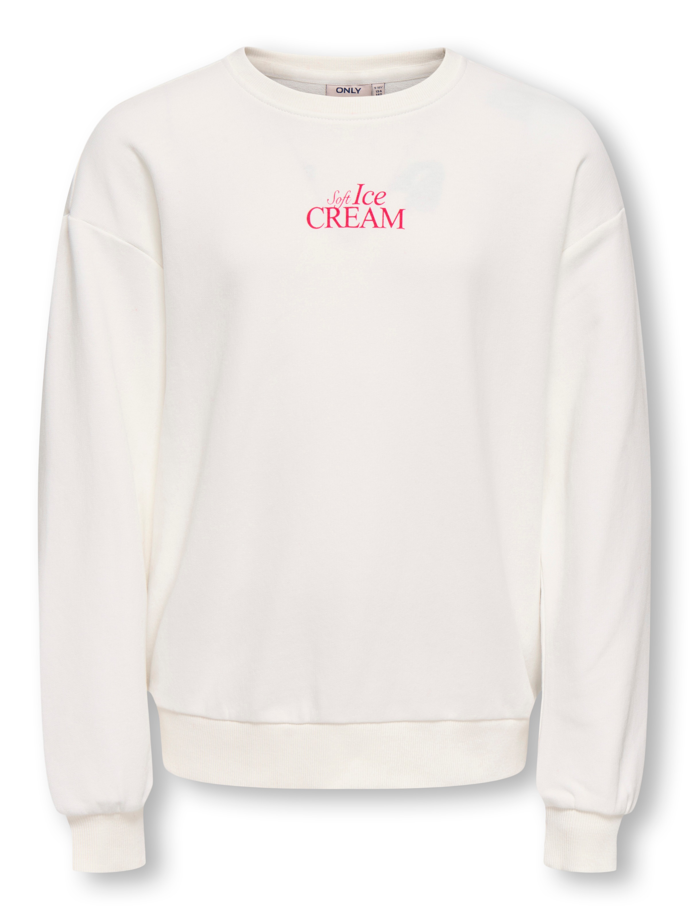 KIDS ONLY Sweatshirt »KOGPHILEA LIFE L/S LOOSE UB VD SWT«, Baumwollmischung, regular fit
