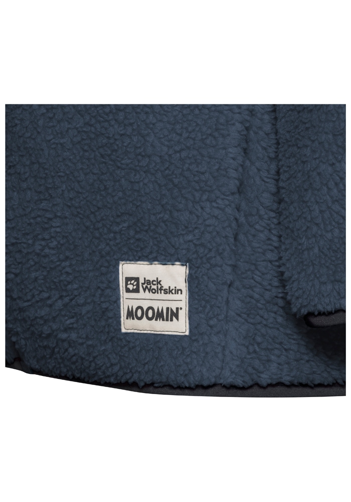 Jack Wolfskin Fleecejacke »MOOMIN ICE CURL K«, mit Kapuze