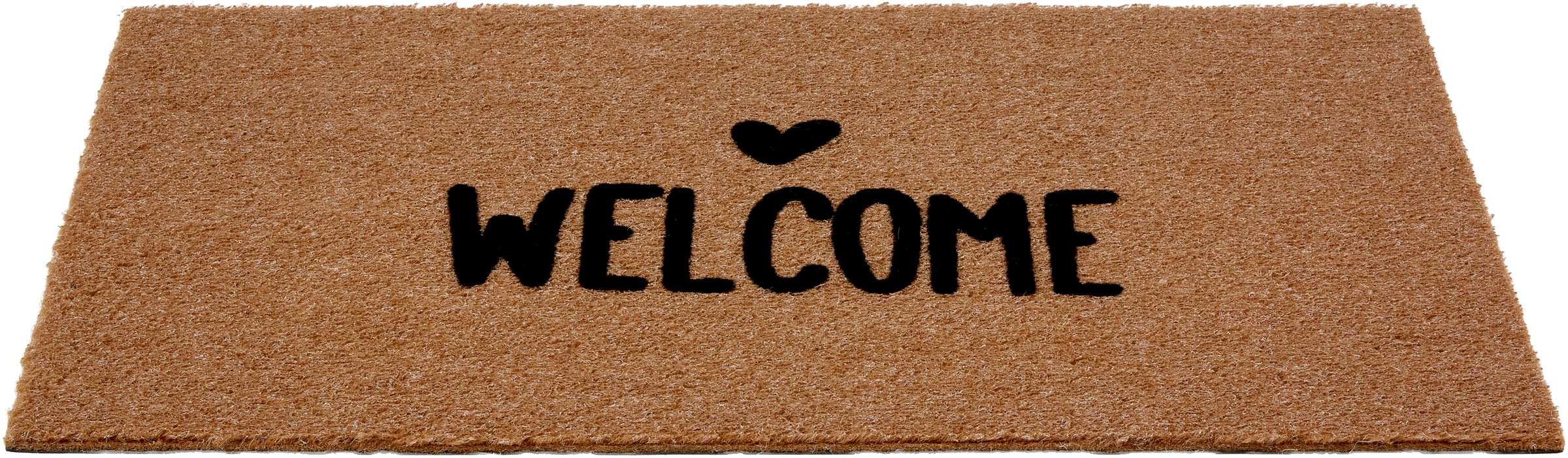 ASTRA Fußmatte »Power Flock 1« rechteckig 10 mm Höhe Türmatte mit Schriftzug, wetterfest