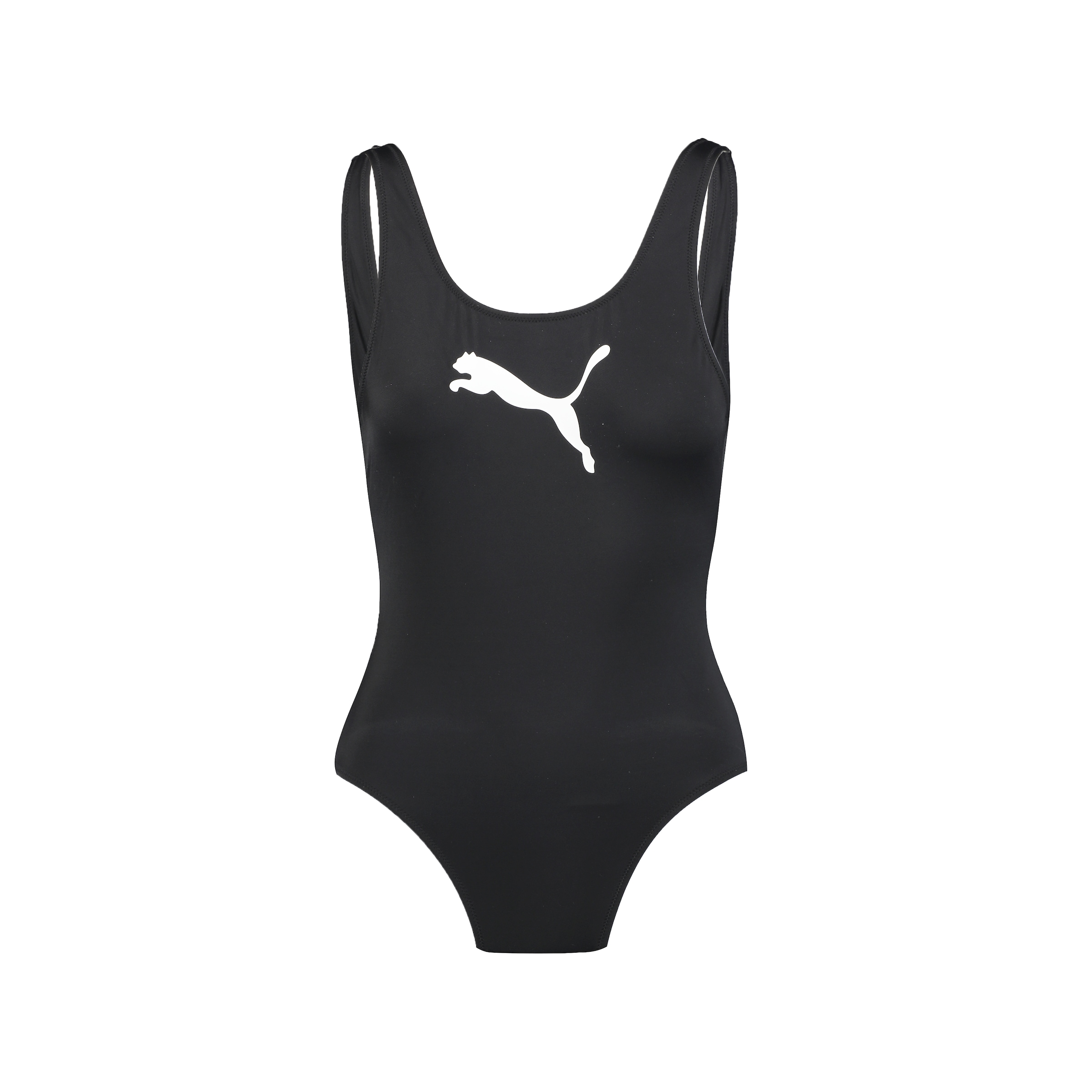 PUMA Badeanzug »PUMA SWIM WOMEN SWIMSUIT« mit Logoprint vorn