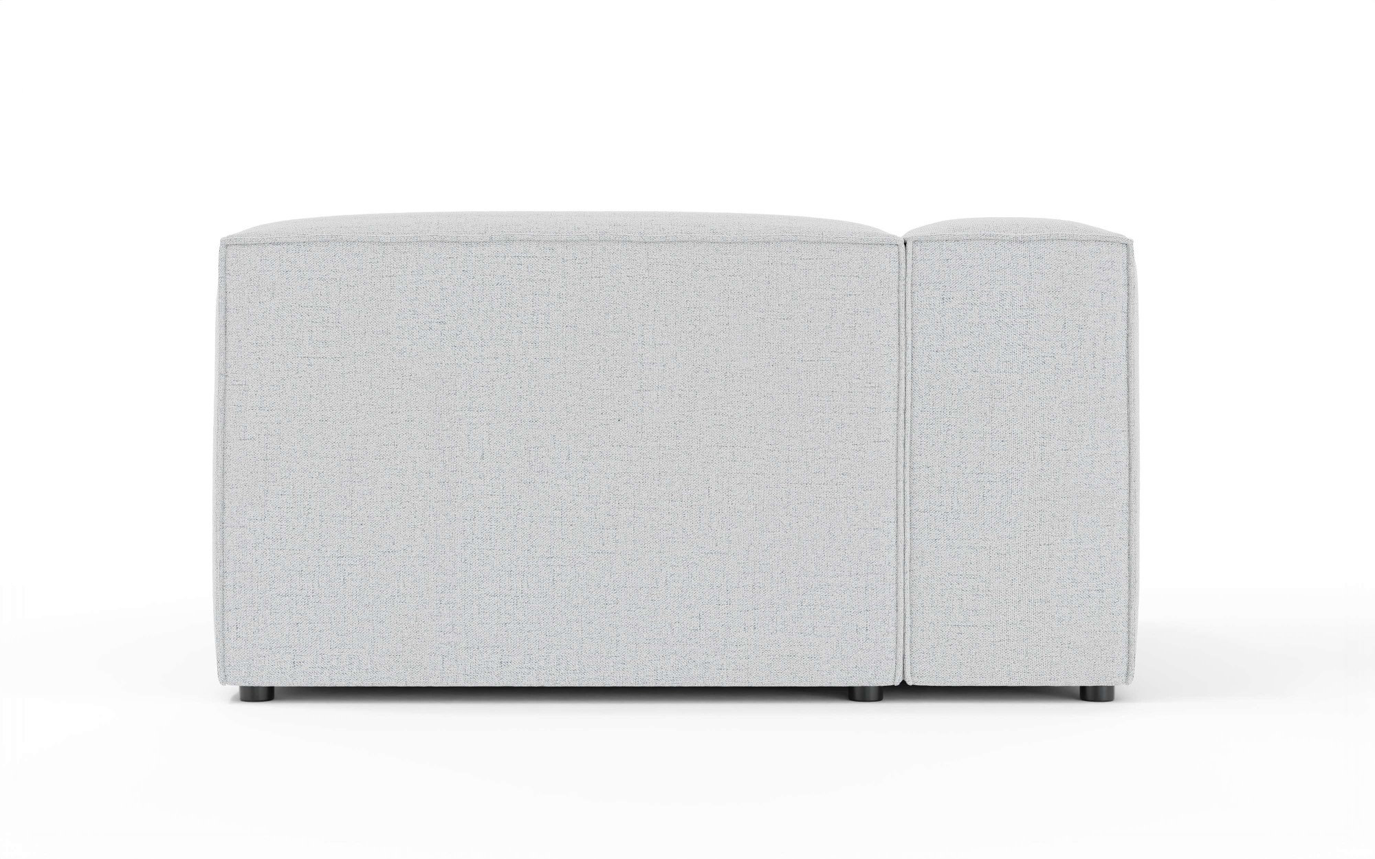 INOSIGN Ottomane »XL HAILY links/rechts bestellbar, extra tief, Maße B/T/H: 130/160/72cm«, als Modul oder separat verwendbar, für individuelle Zusammenstellung
