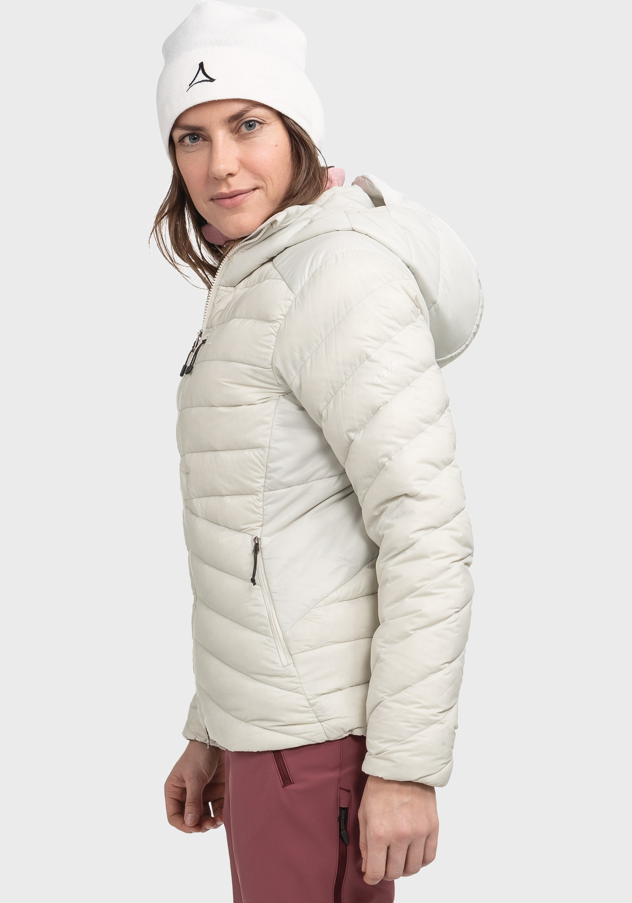 Schöffel Outdoorjacke »Down Jacket Tschierval L«, mit Kapuze