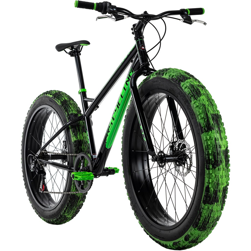 KS Cycling Fatbike »SNW2458«, 6 Gang, Shimano, Tourney Schaltwerk, Kettenschaltung