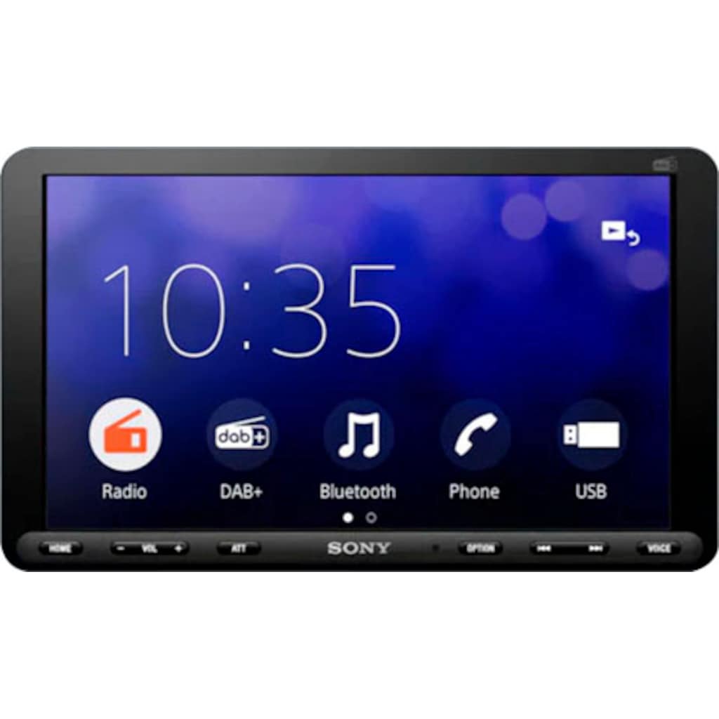 Sony Autoradio »XAV-AX8150ANT«, (A2DP Bluetooth-AVRCP Bluetooth-Bluetooth AM-Tuner-FM-Tuner-Digitalradio (DAB+) 220 W)