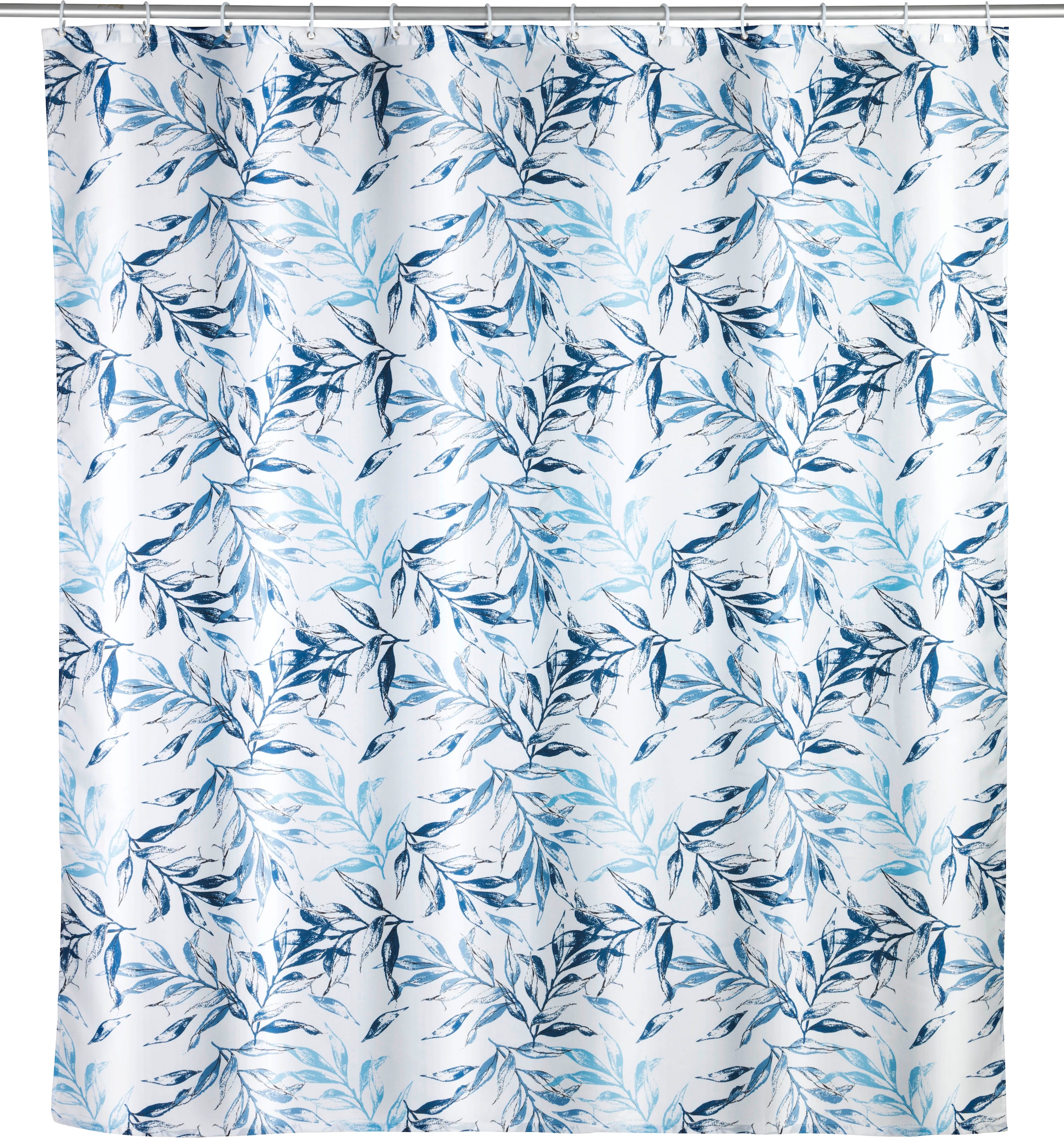 WENKO Duschvorhang "Catala" Breite 180 cm Höhe 200 cm, Polyester, waschbar