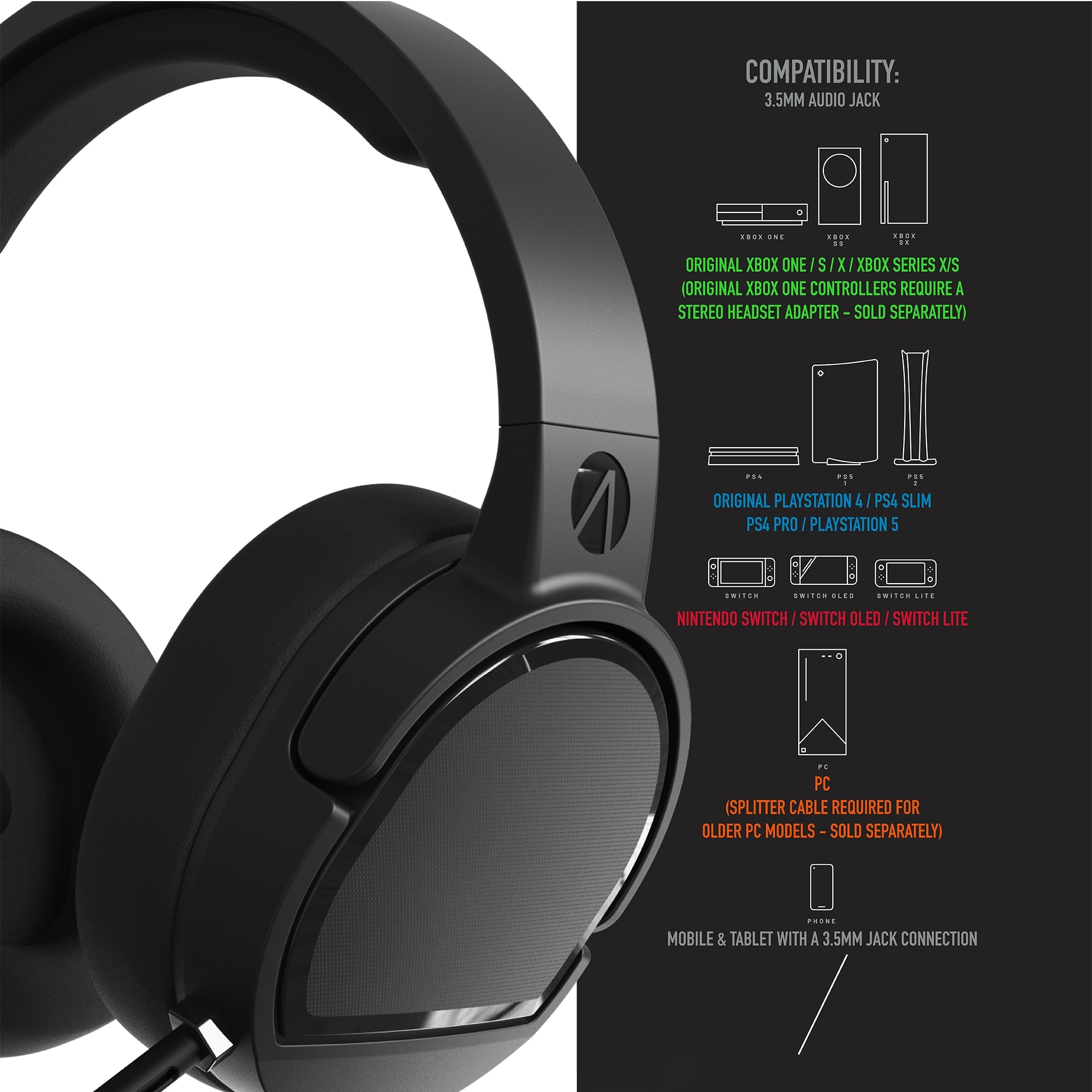 Headset«, | Gaming »Panther UNIVERSAL Gaming-Headset kaufen Stealth Verpackung Plastikfreie