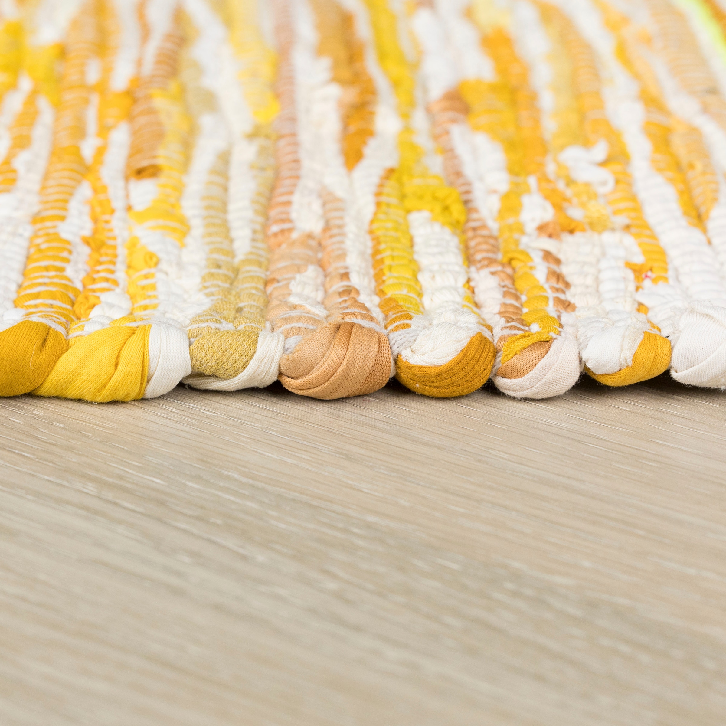 Myflair Möbel & Accessoires Teppich »Ameer« rechteckig 10 mm Höhe Handweb Teppich, 90% Baumwolle, handgewebt, Scandi