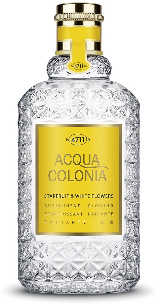 4711 Eau de Cologne »4711 Acqua Colonia STARFRUIT & WHITE FLOWERS EAU DE COLOGNE NATURAL SP«, (Packung, 1 tlg.)