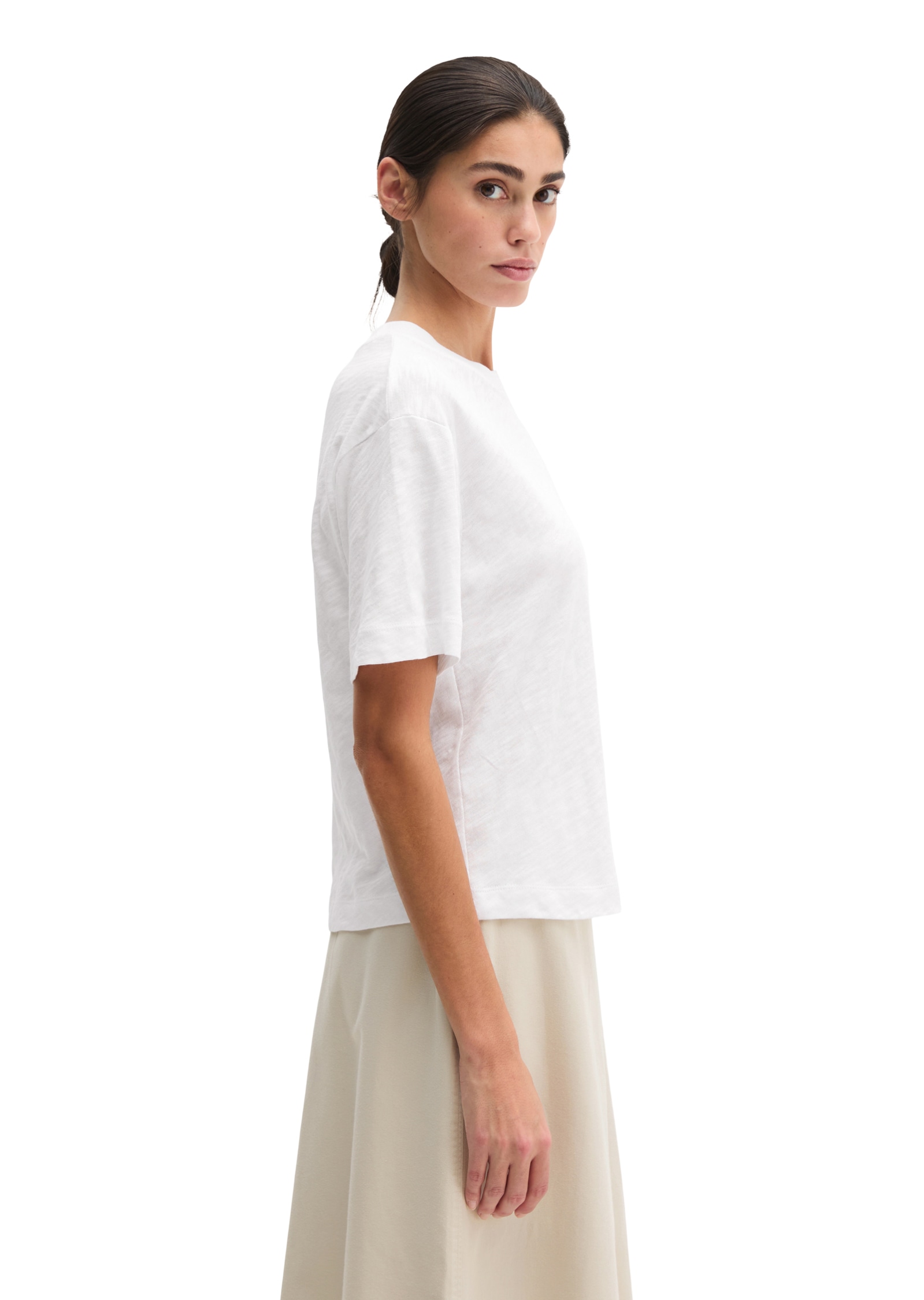 Marc O'Polo T-Shirt regular aus Slub-Jersey