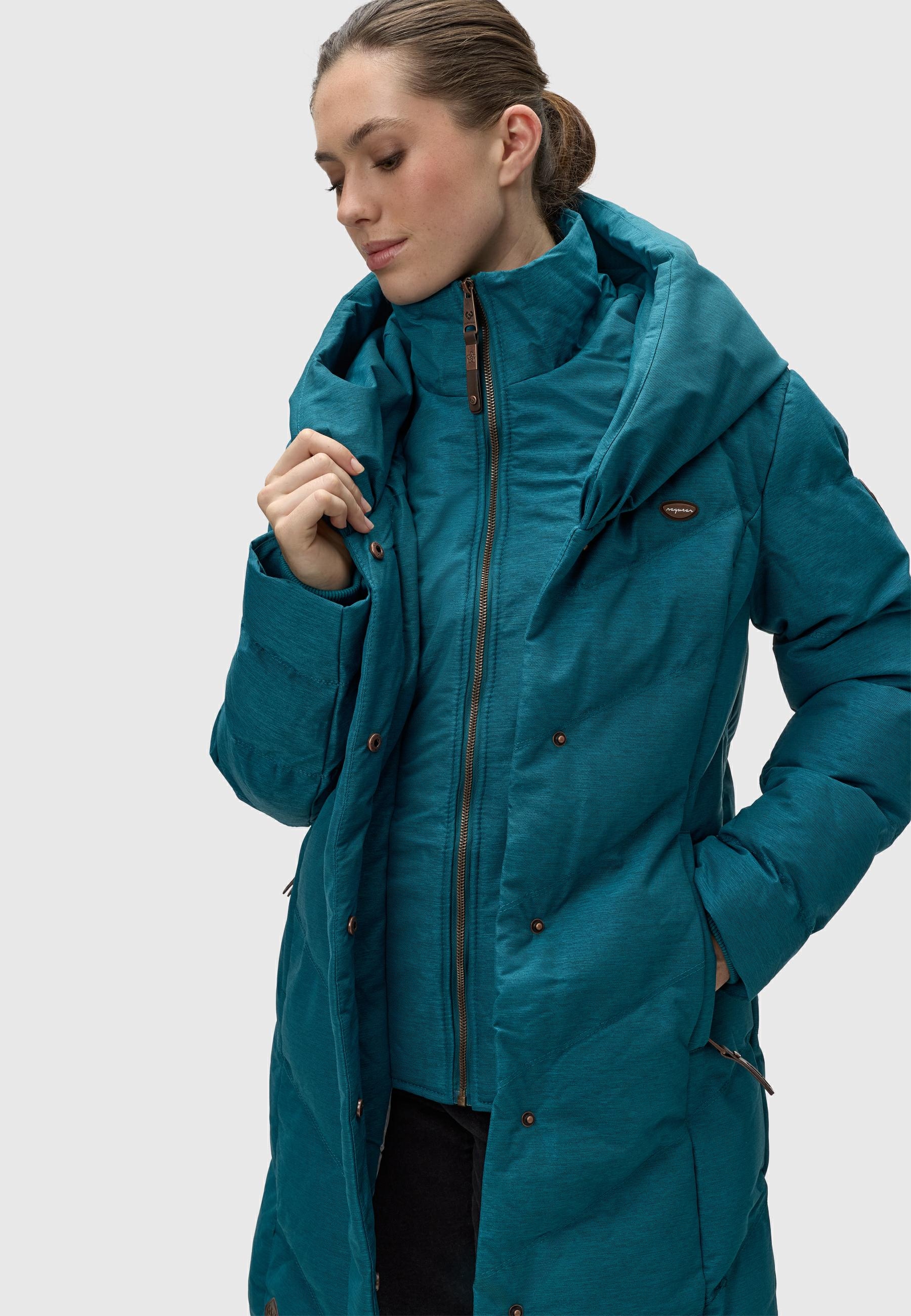 Ragwear Steppmantel »Wintermantel Natalka Melange«