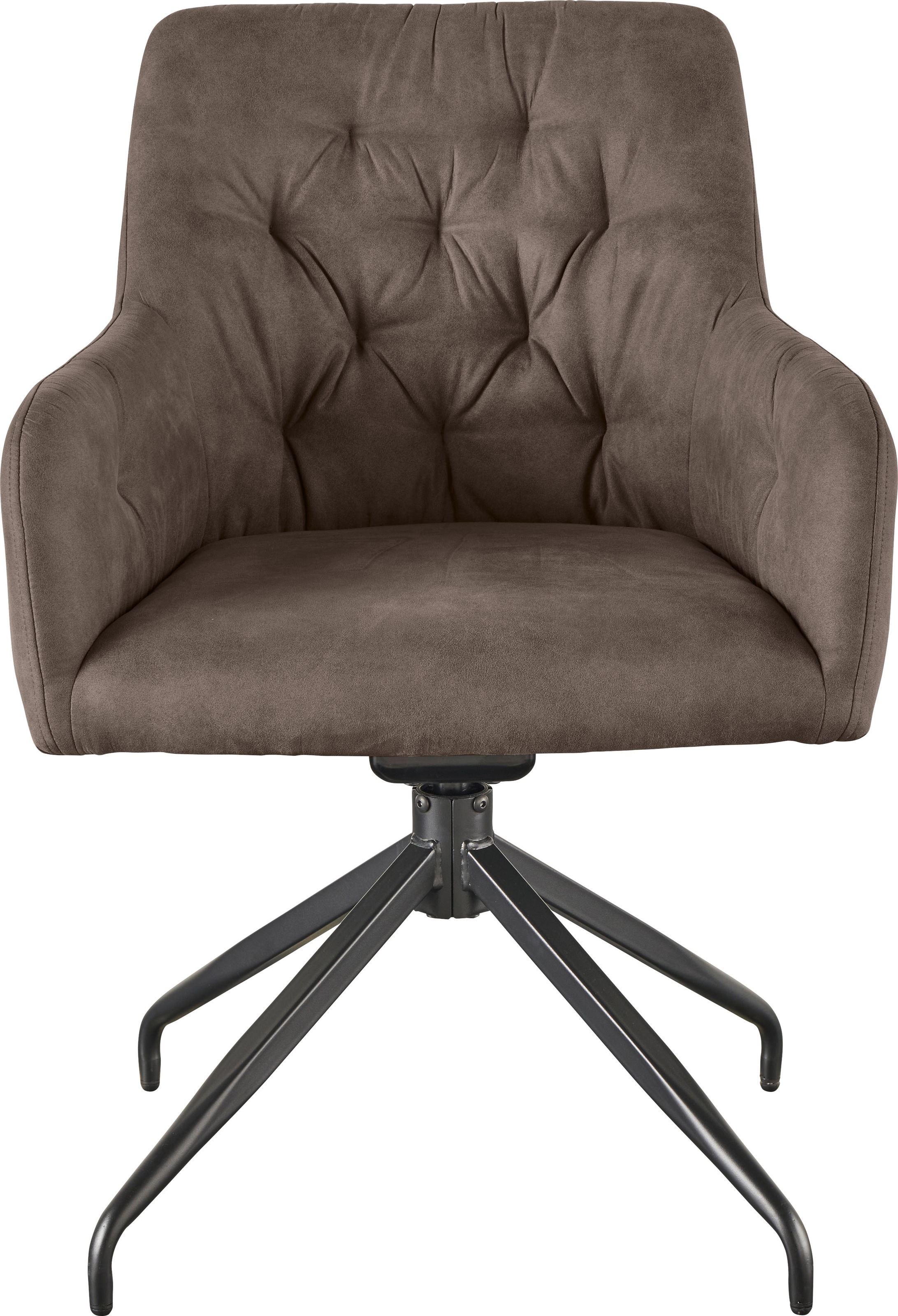 set one by Musterring 4-Fußstuhl »Yonkers« (Set) 2 Stk.mit Stativgestell, praktische Auto-Return und Wippfunktion