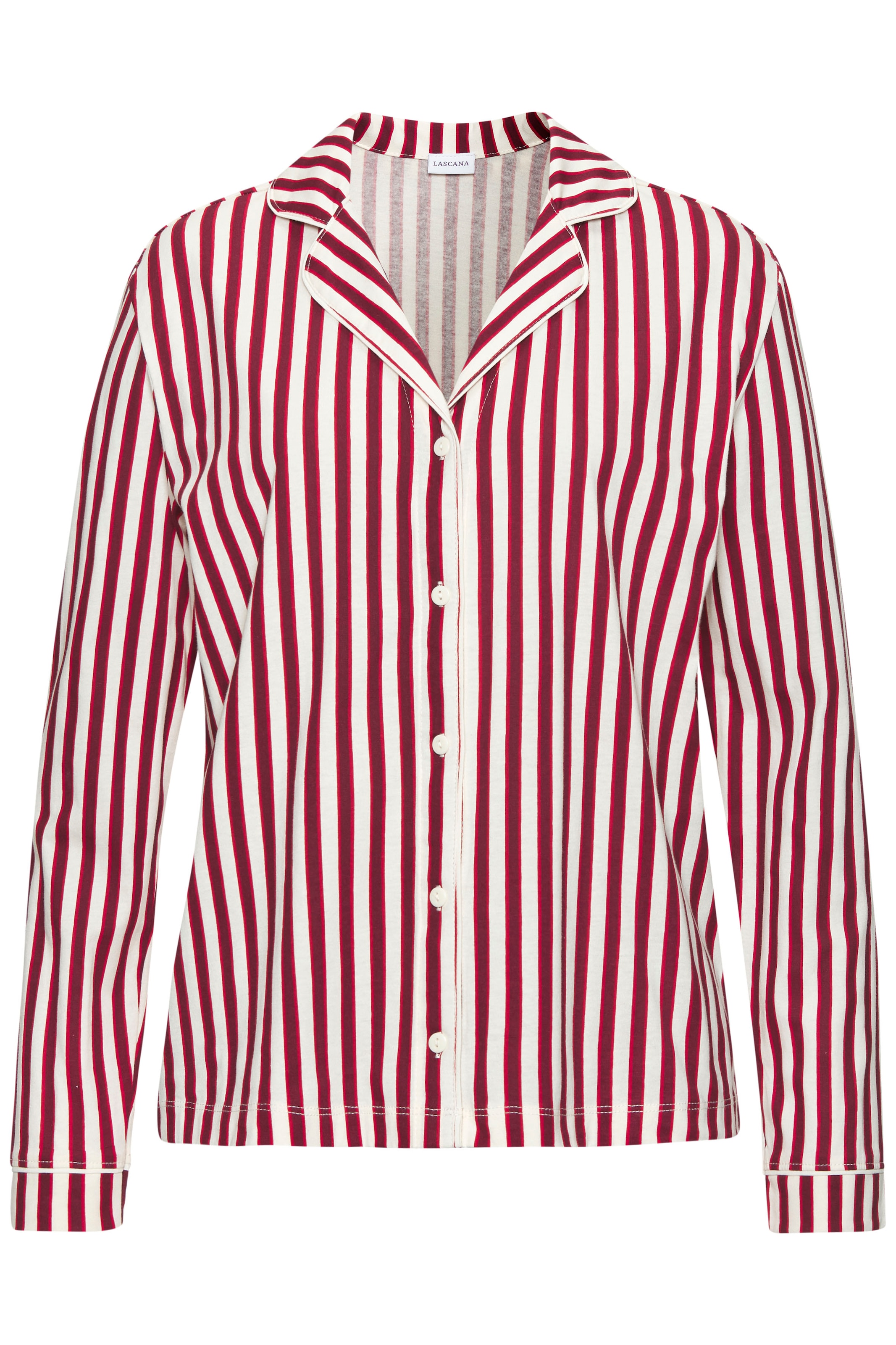 LASCANA Pyjama 2-teilig, 2 tlg. Mit Weihnachtlichem Muster