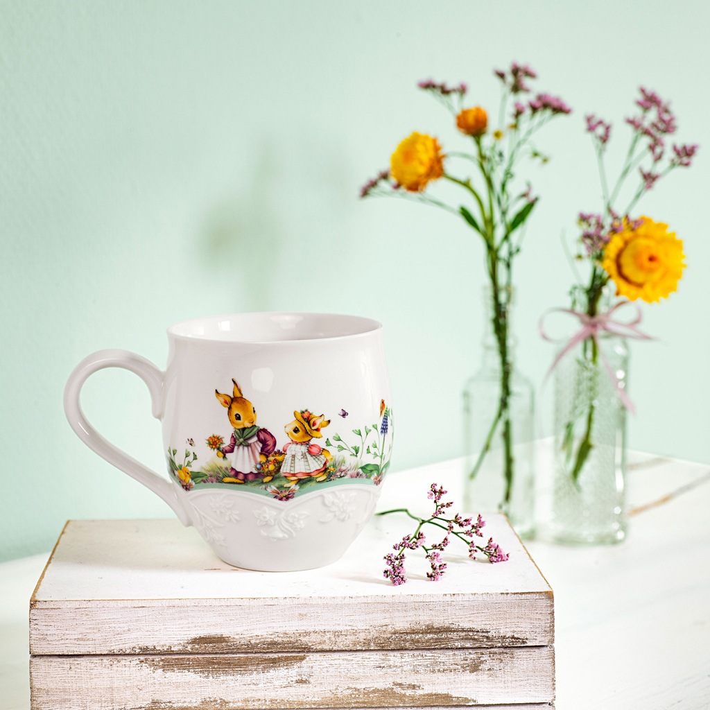 Villeroy & Boch Becher »Henkelbecher Spring Fantasy 0,5 l bunt«