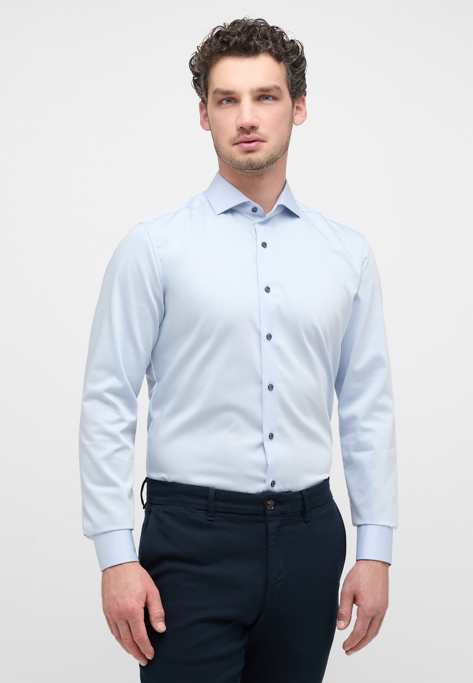 Eterna Langarmhemd »SLIM FIT«