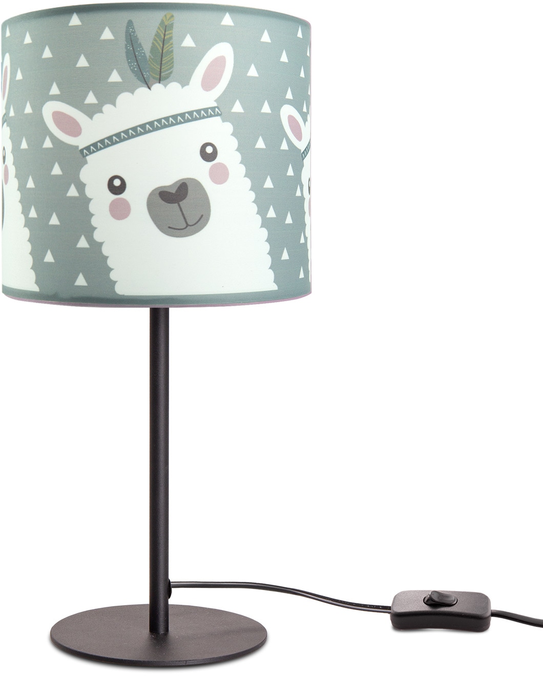 Paco »Ela XXL Mit LED Lampe Garantie online kaufen Tischleuchte | Tischleuchte Kinderzimmer Jahren 3 1 Lama-Motiv, 214«, flammig-flammig, mit Home Kinderlampe E14
