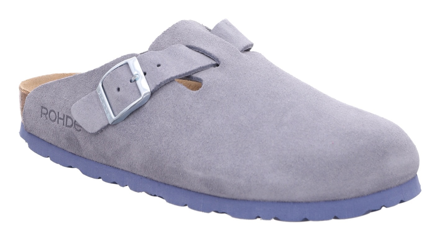 Rohde Pantoffel »Alba«, Sommerschuh, Schlappen, Hausschuh mit leichter Laufsohle, G-Weite