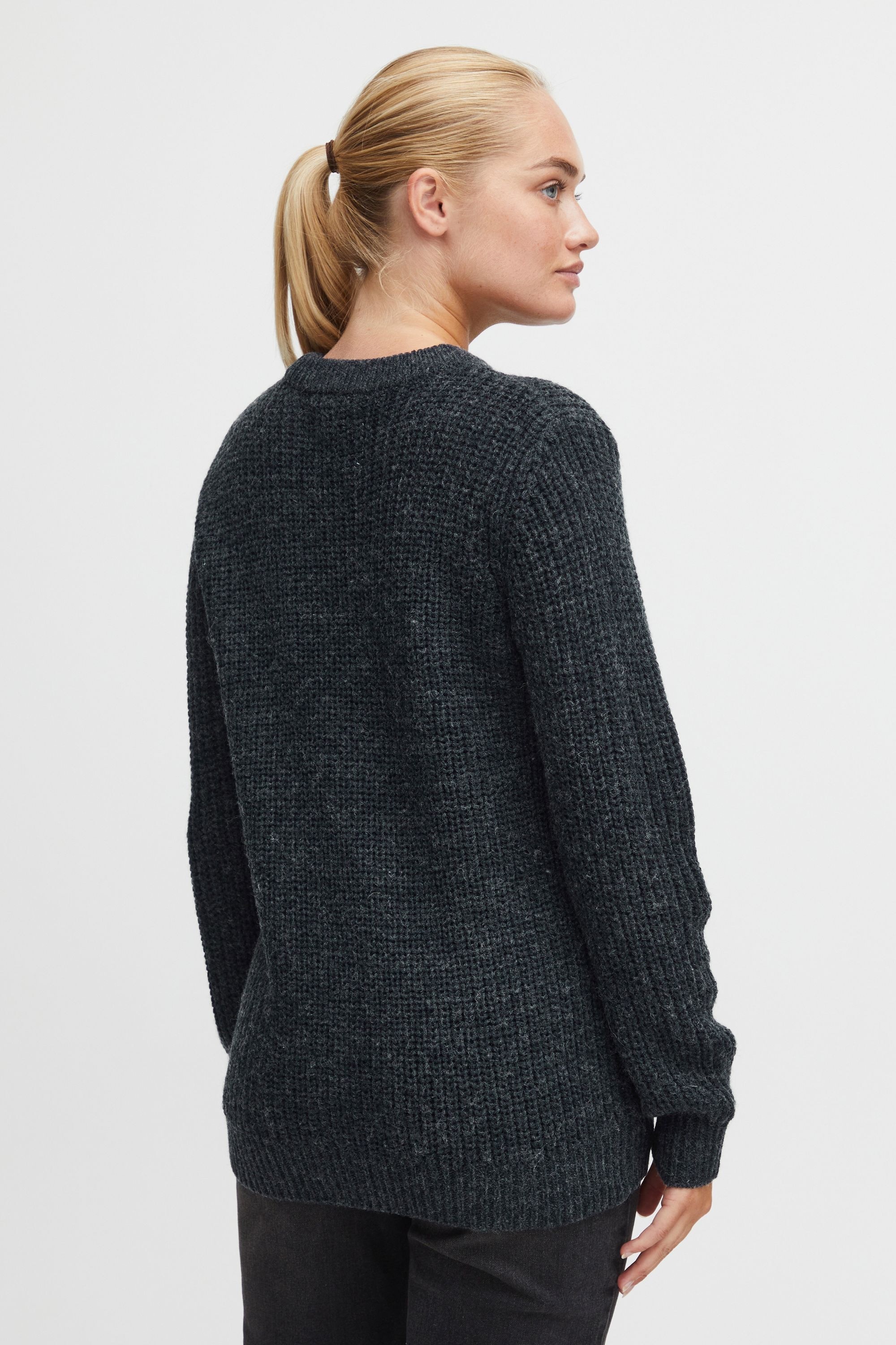 OXMO Strickfleece-Pullover »Strickpullover OXNatasja«