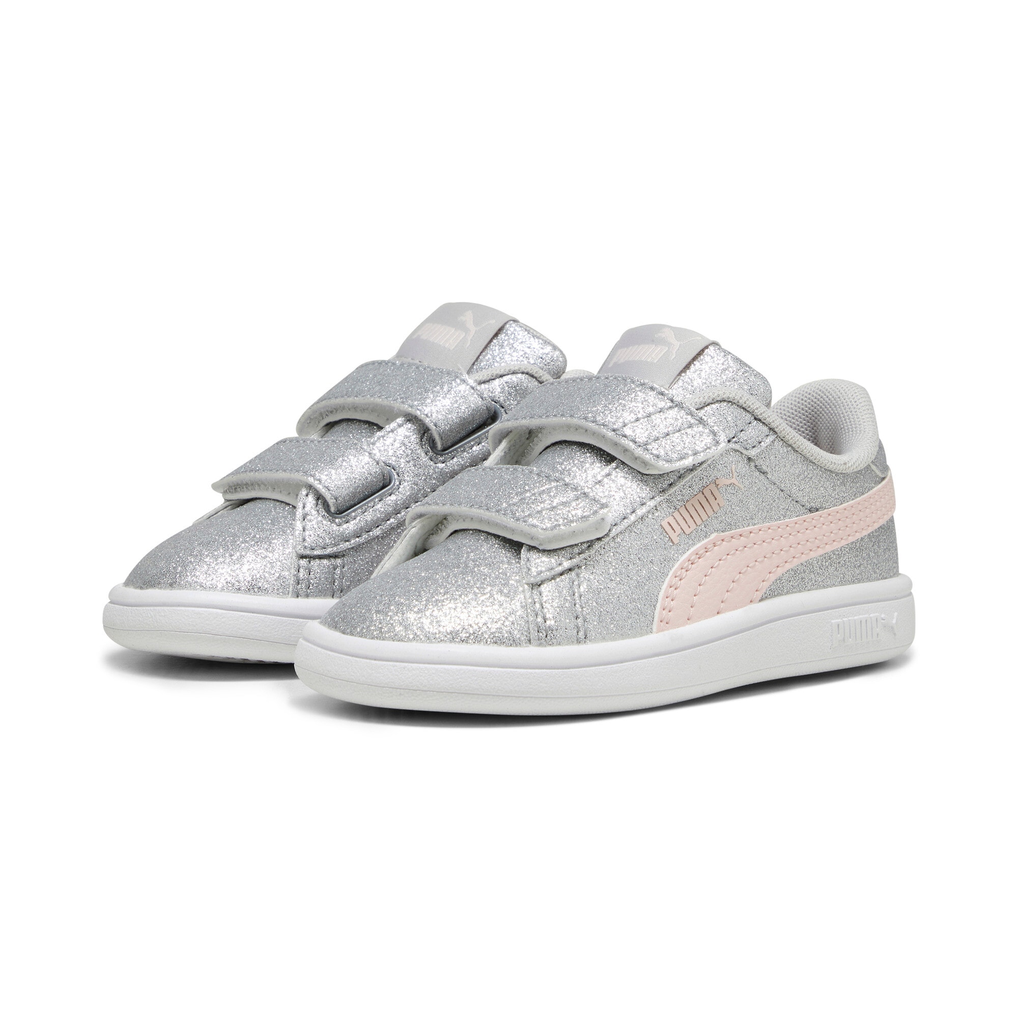 PUMA Sneaker »SMASH 3.0 GLITZ GLAM V INF«  mit Klettverschluss, mit SOFTFOAM+ Dämpfung, aus Synthetik