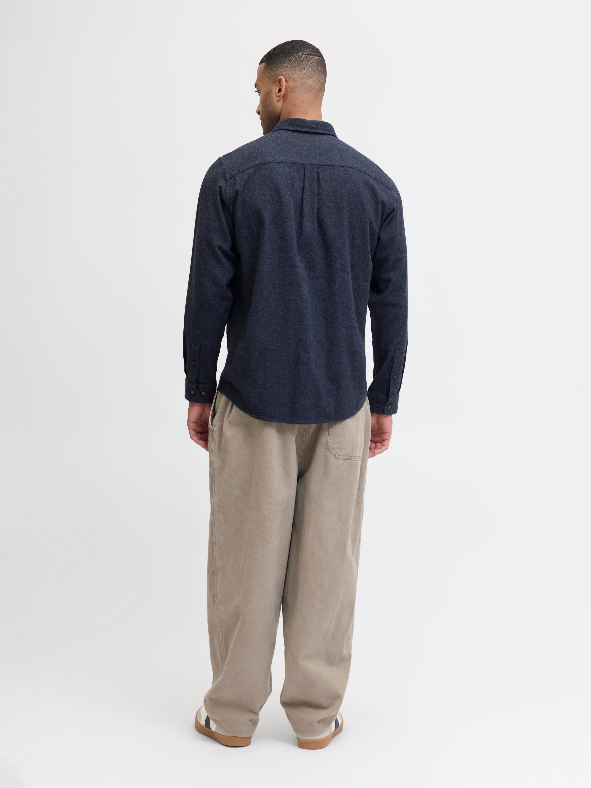 Jack & Jones Langarmhemd »JJECLASSIC MELANGE SHIRT L/S NOOS«