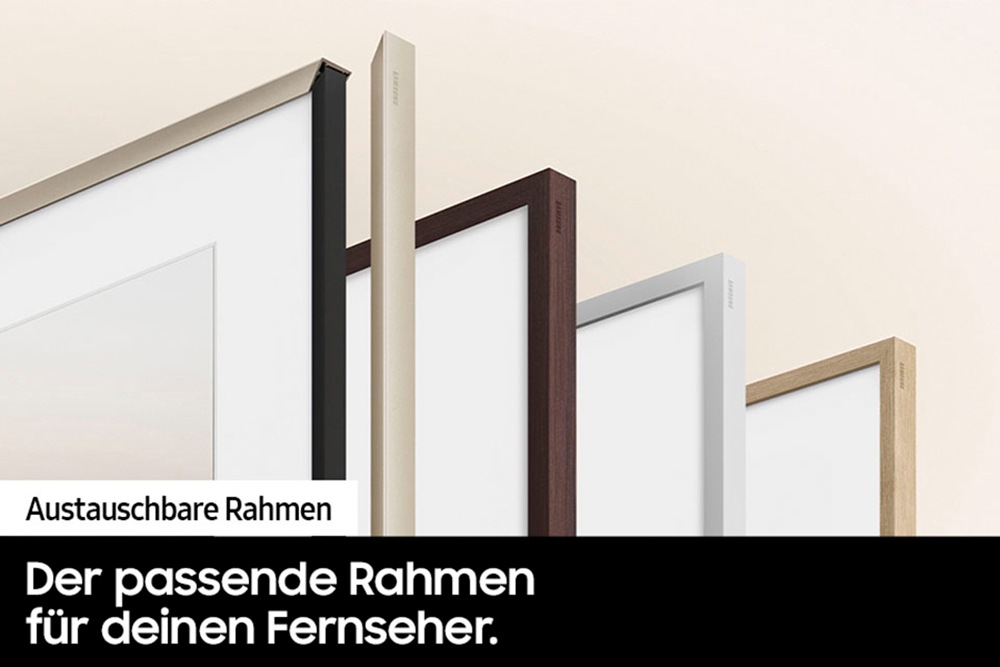 Samsung QLED-Fernseher »GQ85LS03DAU«, 4K Ultra HD, Smart-TV, The Frame, Mattes Display, Art Mode, Austauschbare Rahmen, Dolby Atmos