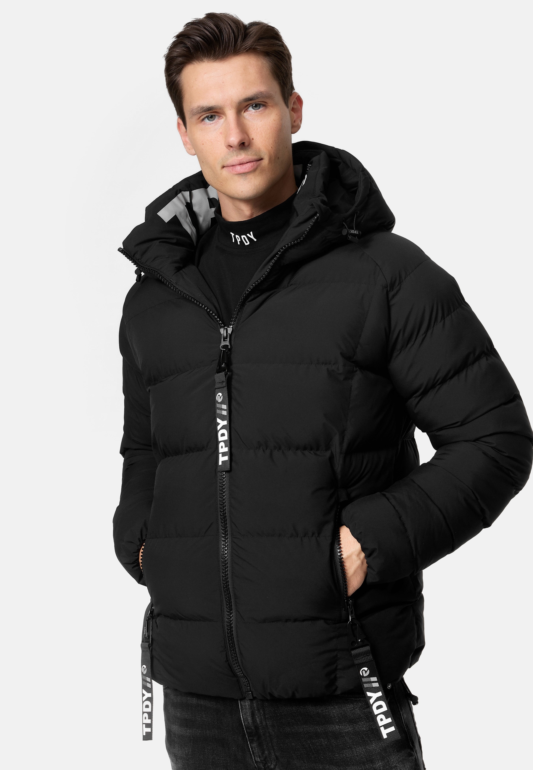 trueprodigy Winterjacke »Murphy Reflektierender Innenkragen« mit Kapuze