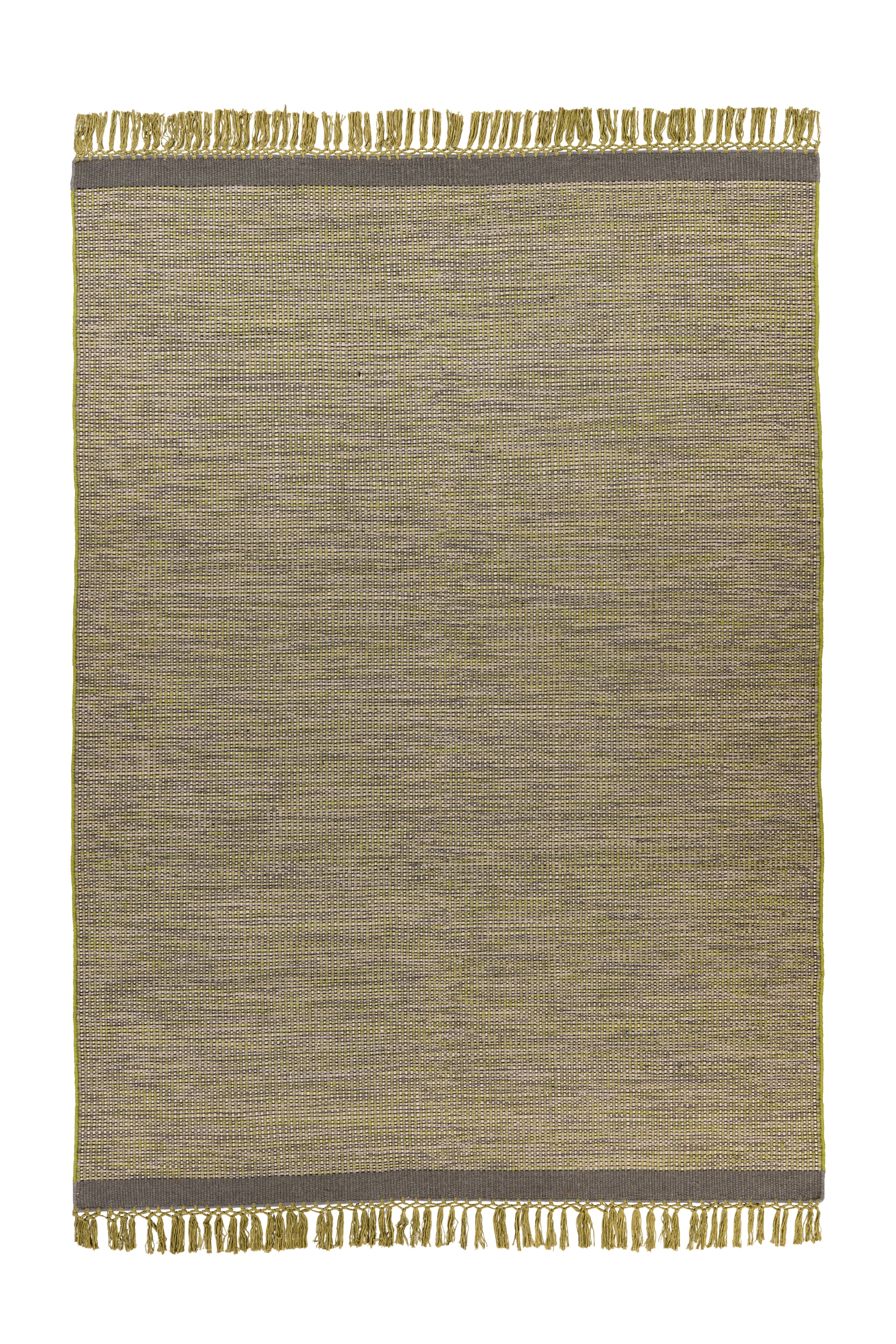Arte Espina Teppich »Nomad 8064« rechteckig 11 mm Höhe Handgemachter Fransenteppich in neutralem Design